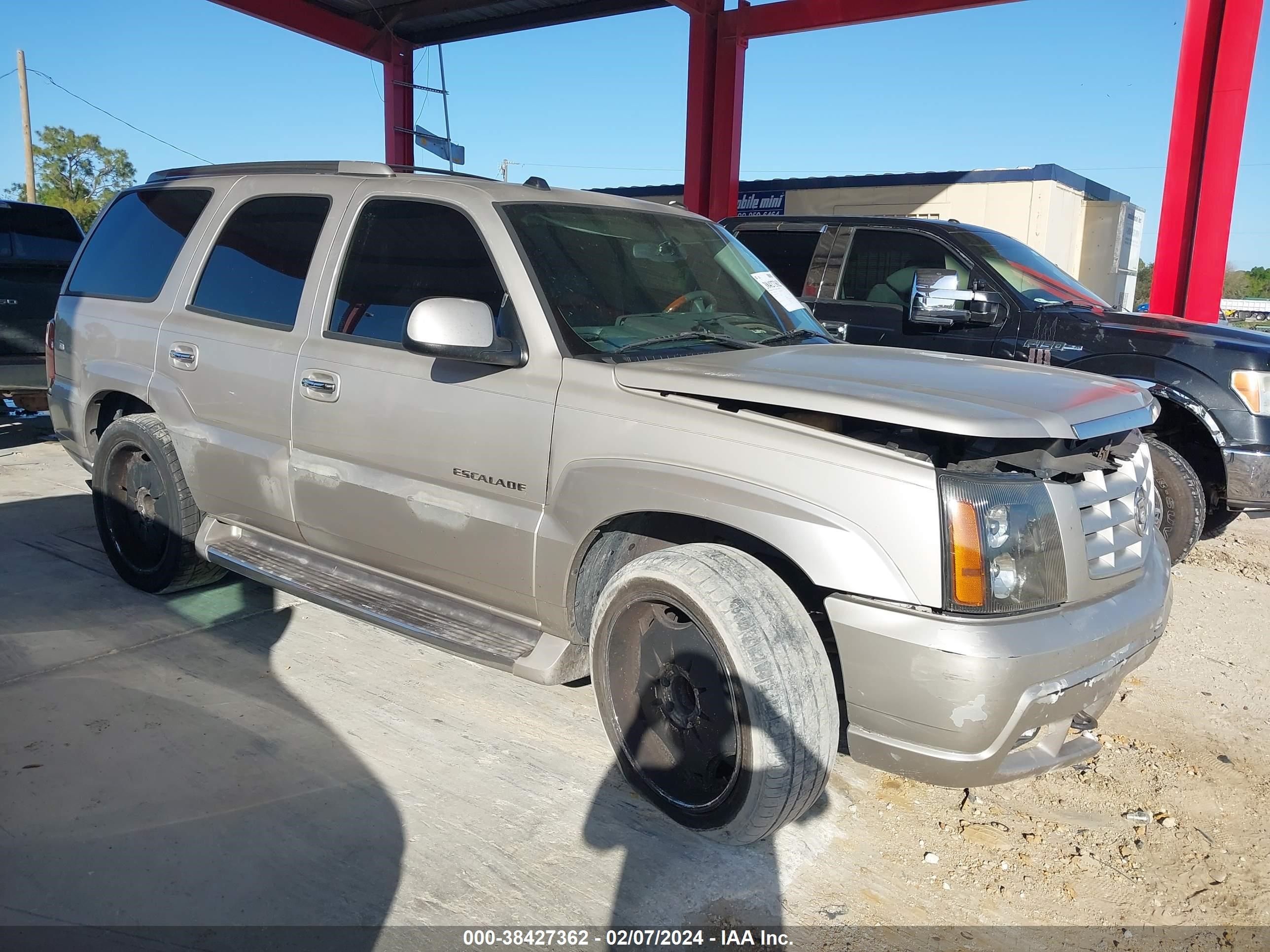 cadillac escalade 2004 1gyec63t34r168605