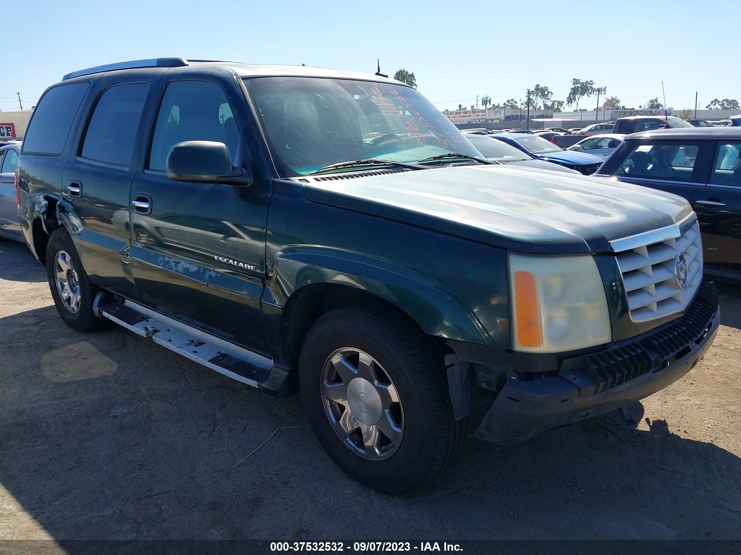 cadillac escalade 2003 1gyec63t43r140388