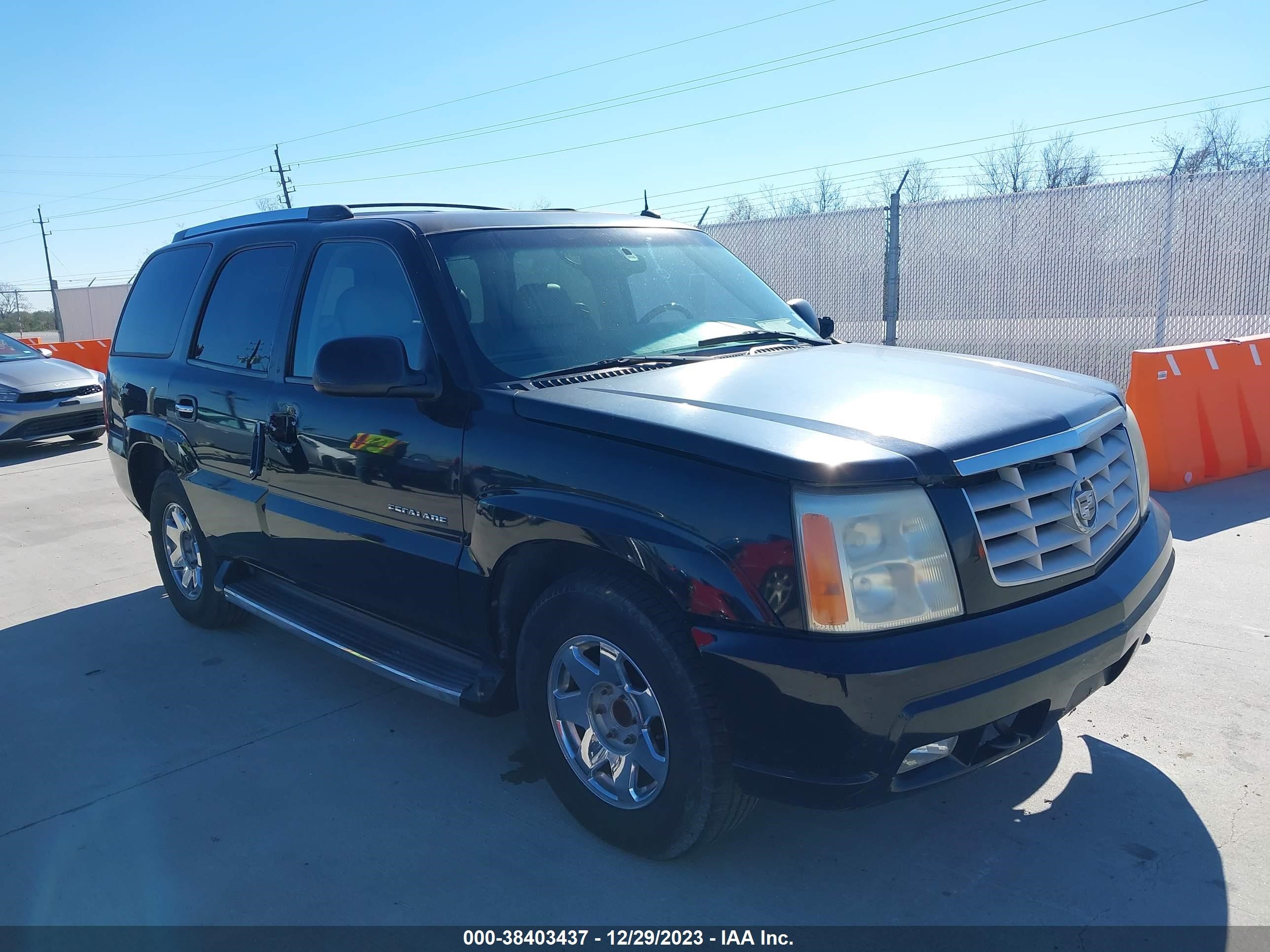 cadillac escalade 2003 1gyec63t93r243872