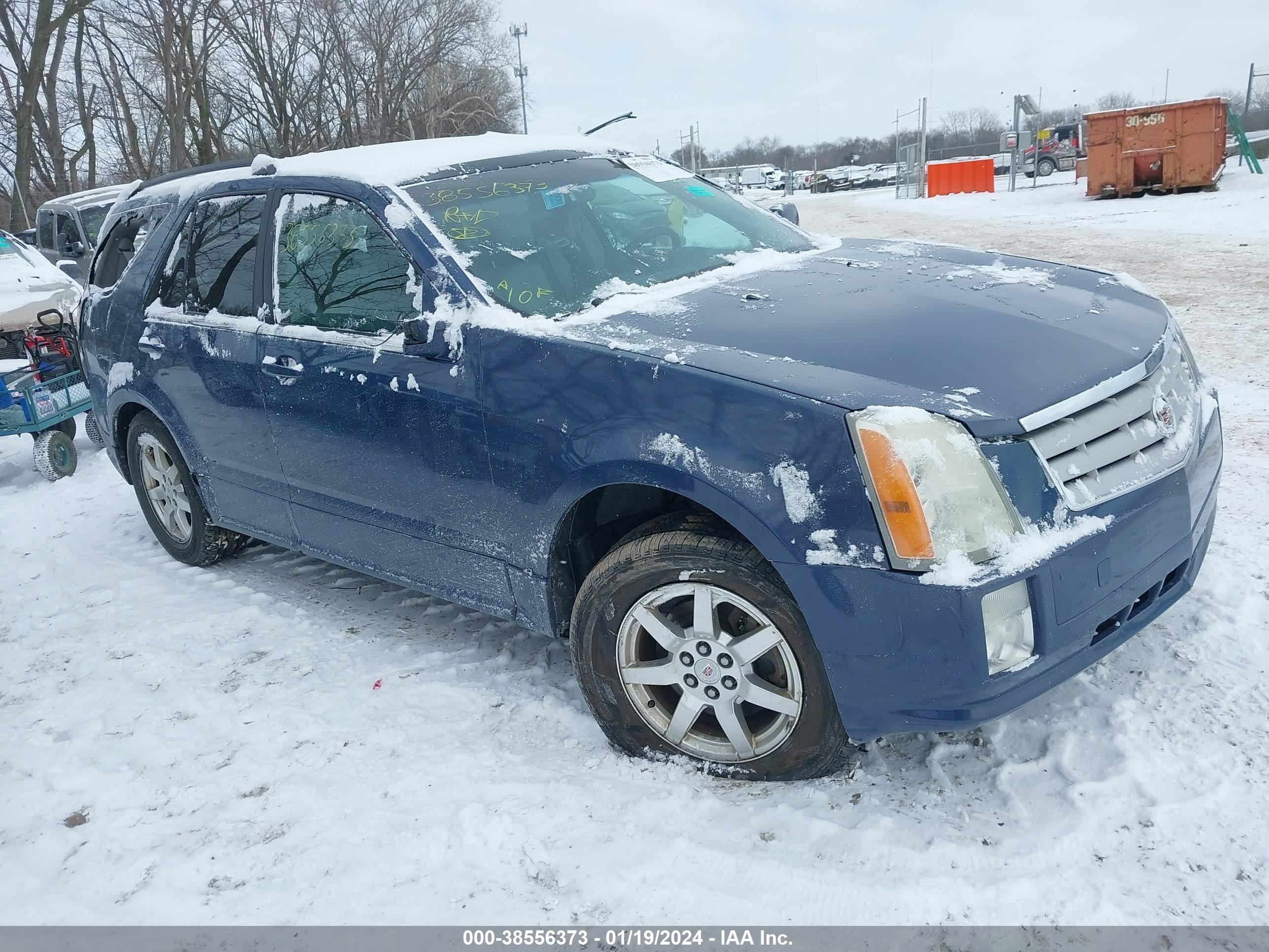 cadillac srx 2009 1gyee437090156991