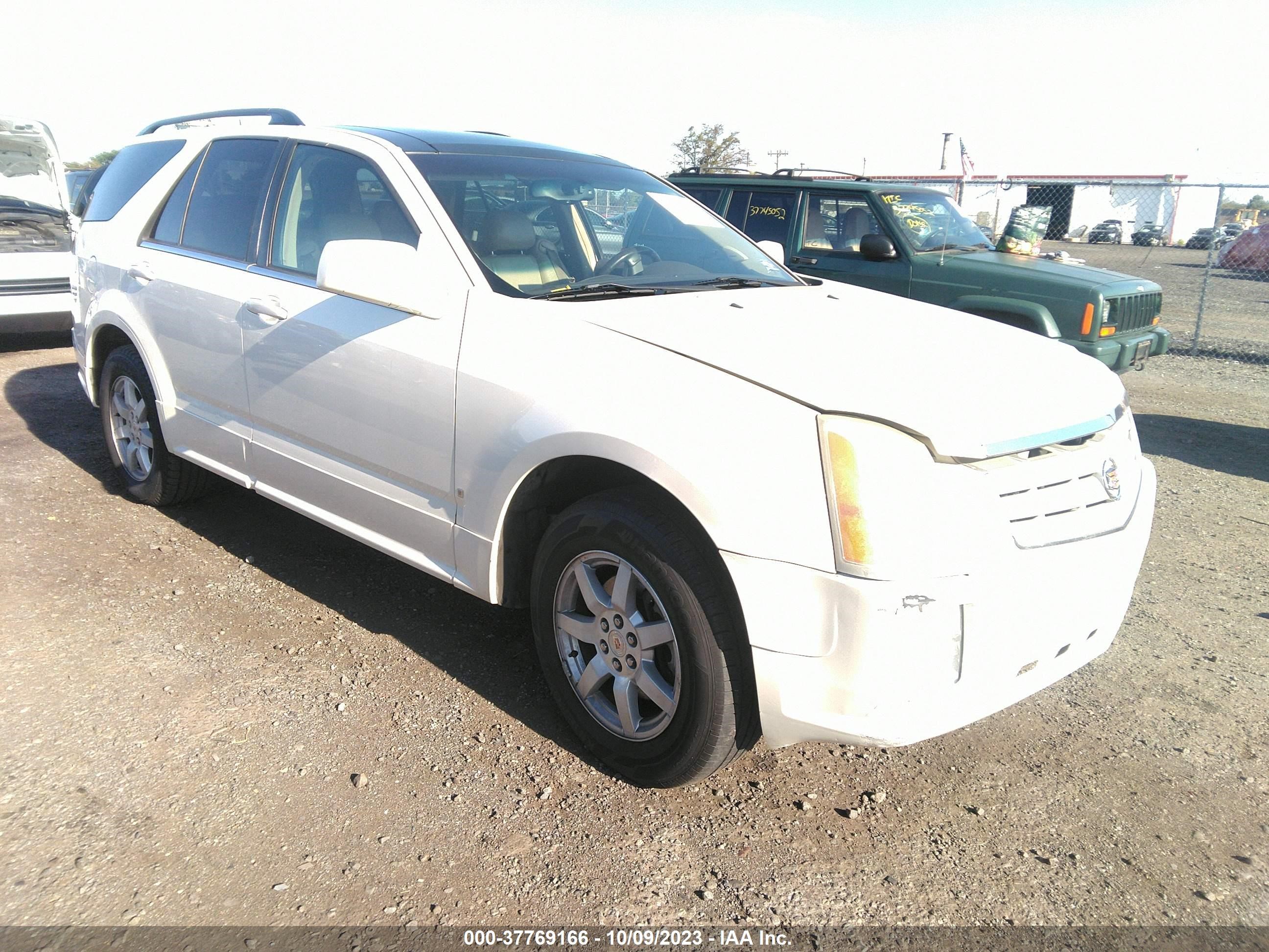 cadillac srx 2008 1gyee437180143309