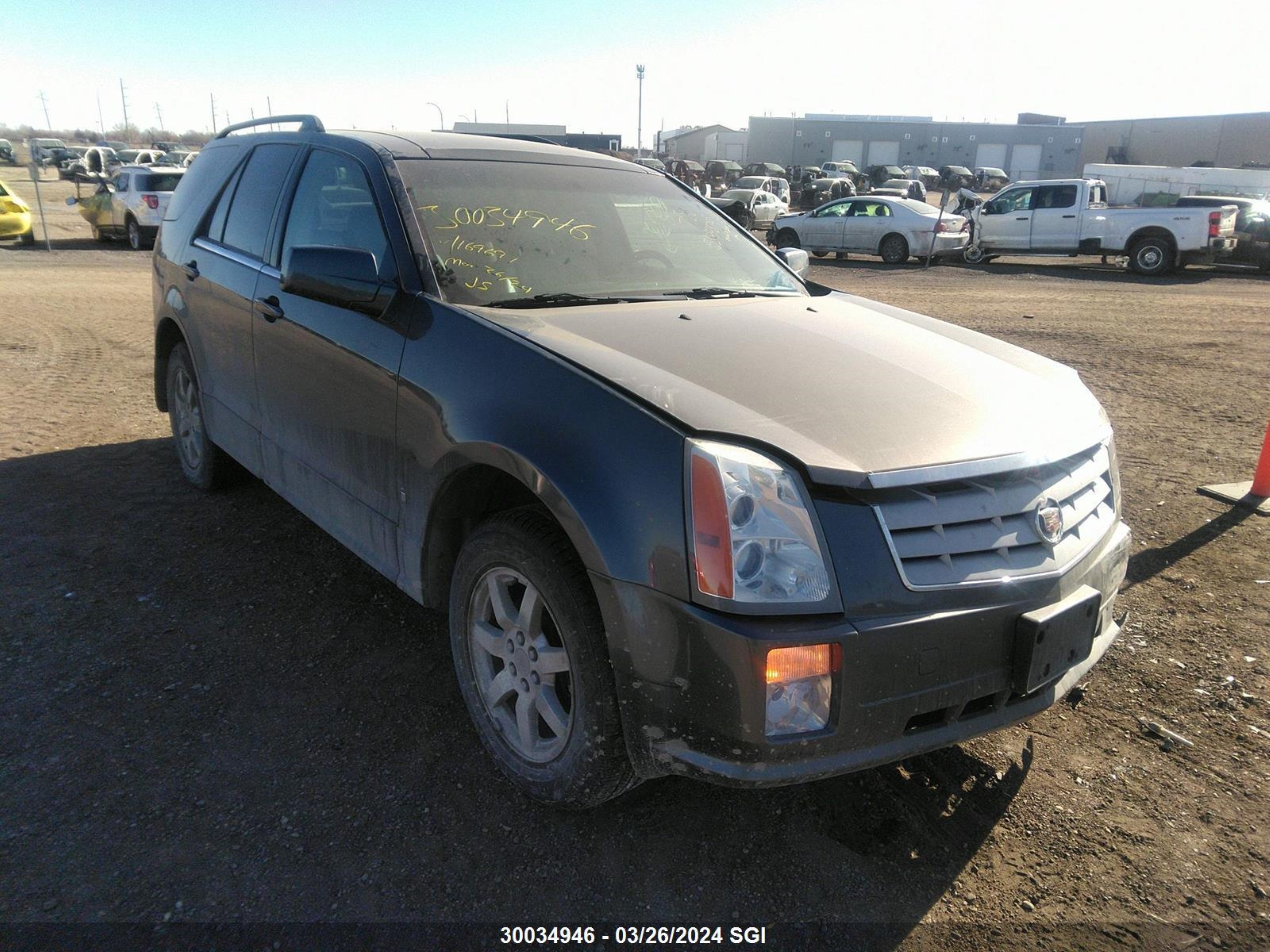 cadillac srx 2008 1gyee437180169697