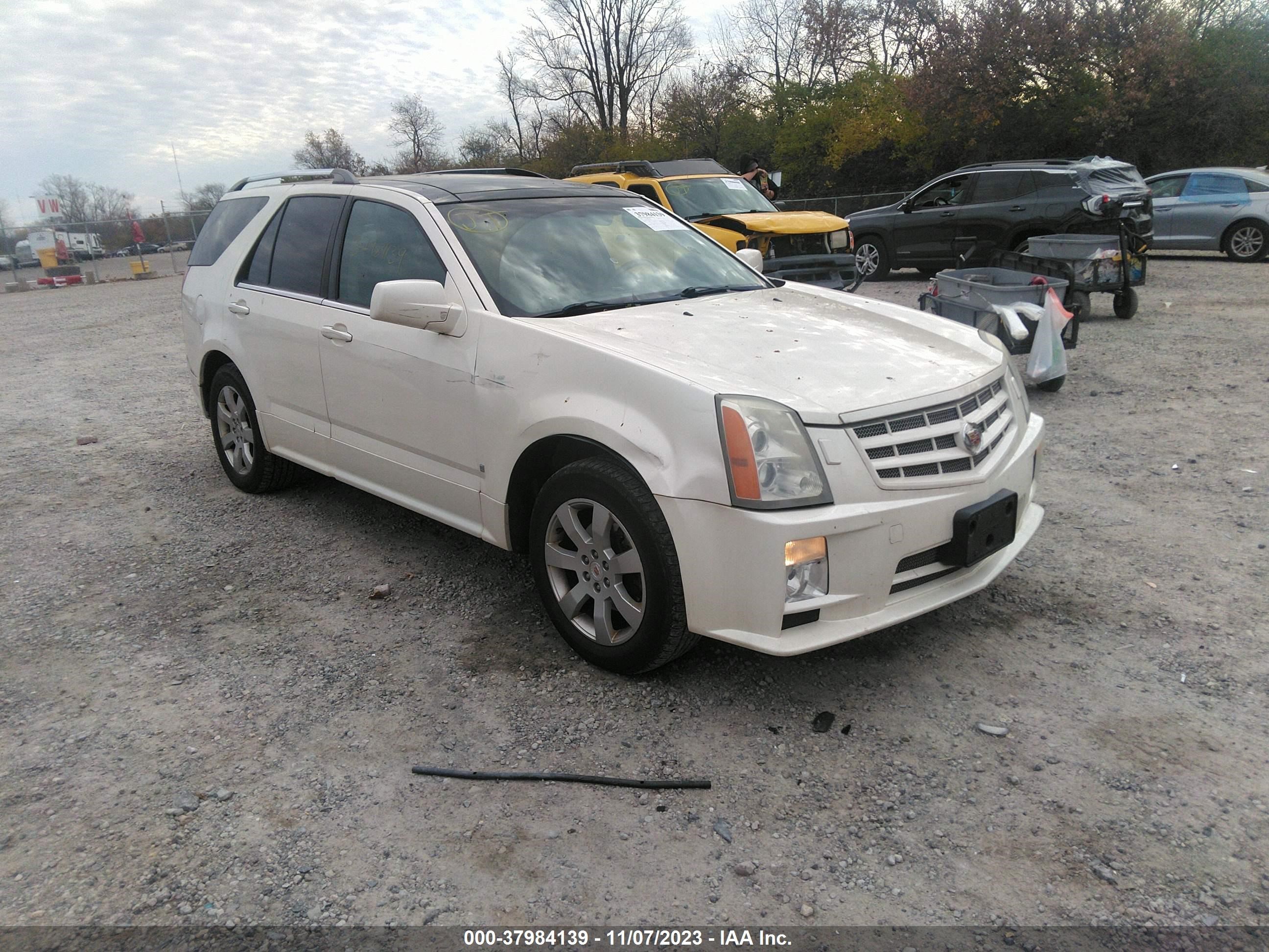 cadillac srx 2009 1gyee437490114243