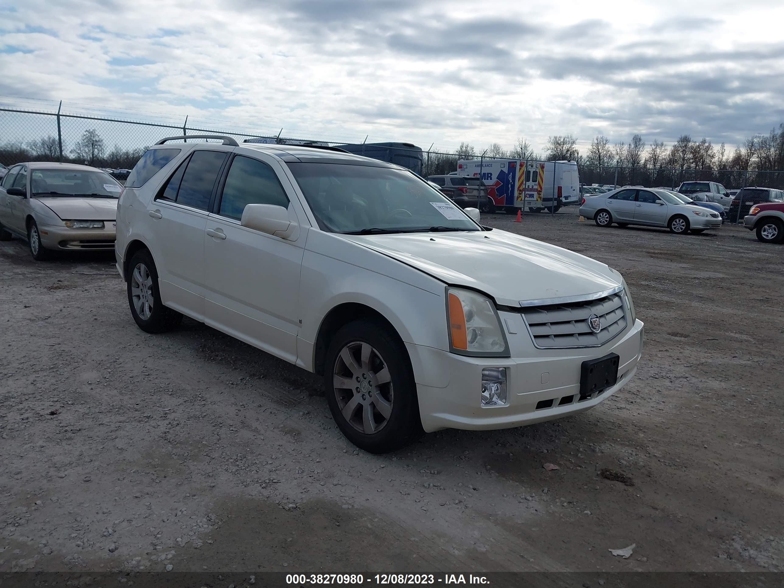 cadillac srx 2008 1gyee437580148707