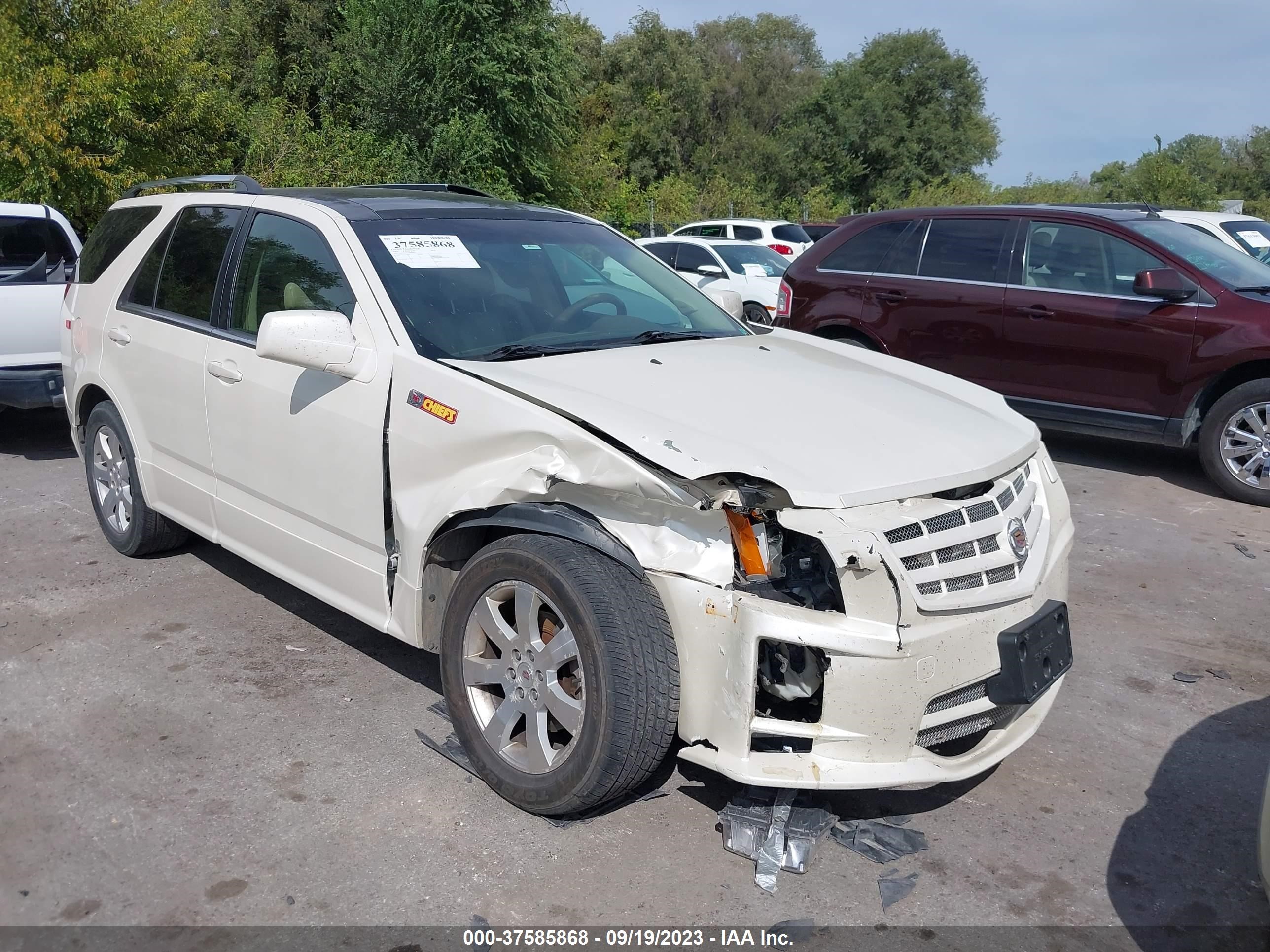 cadillac srx 2008 1gyee637180100634