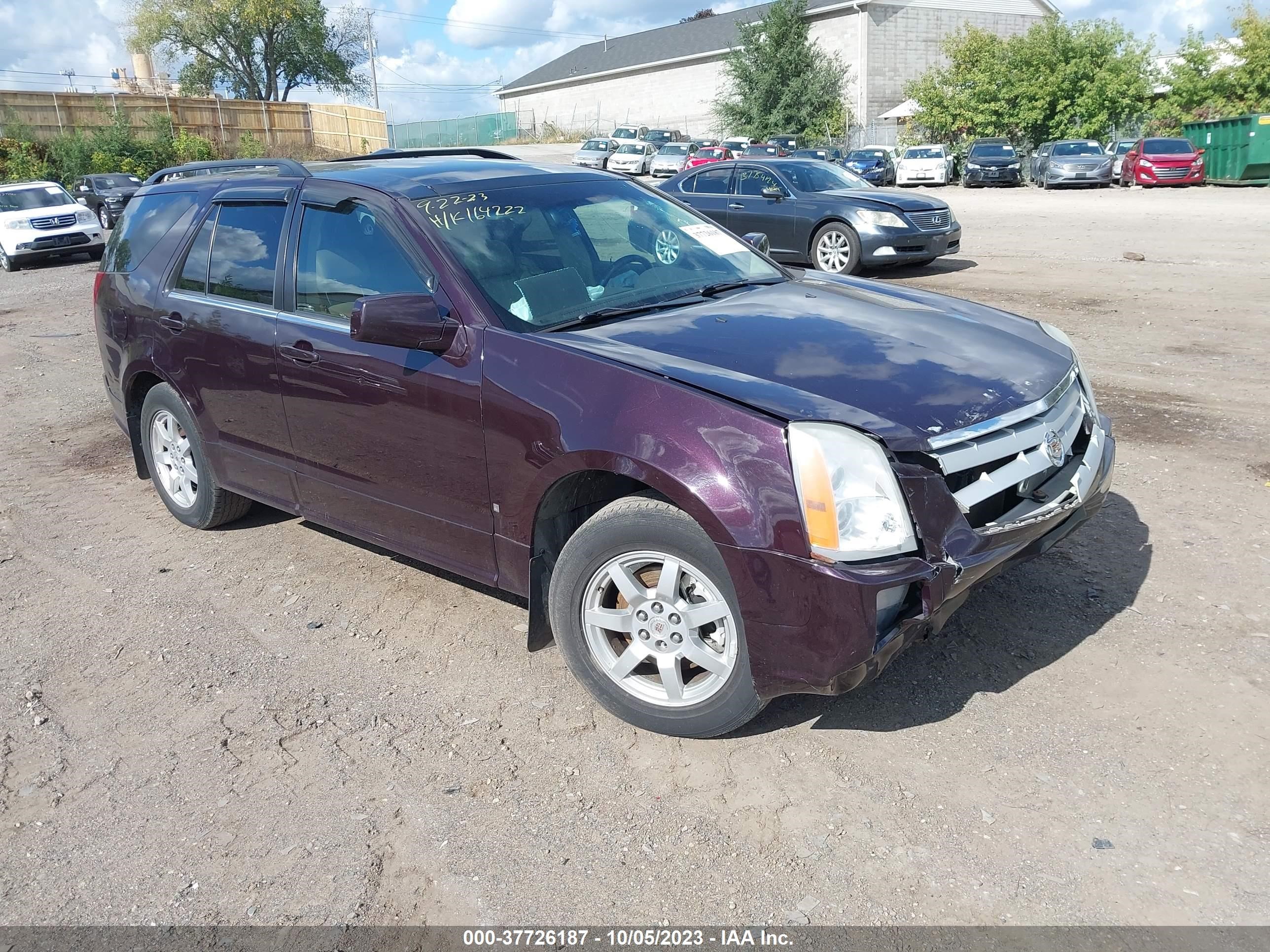 cadillac srx 2008 1gyee637480117752