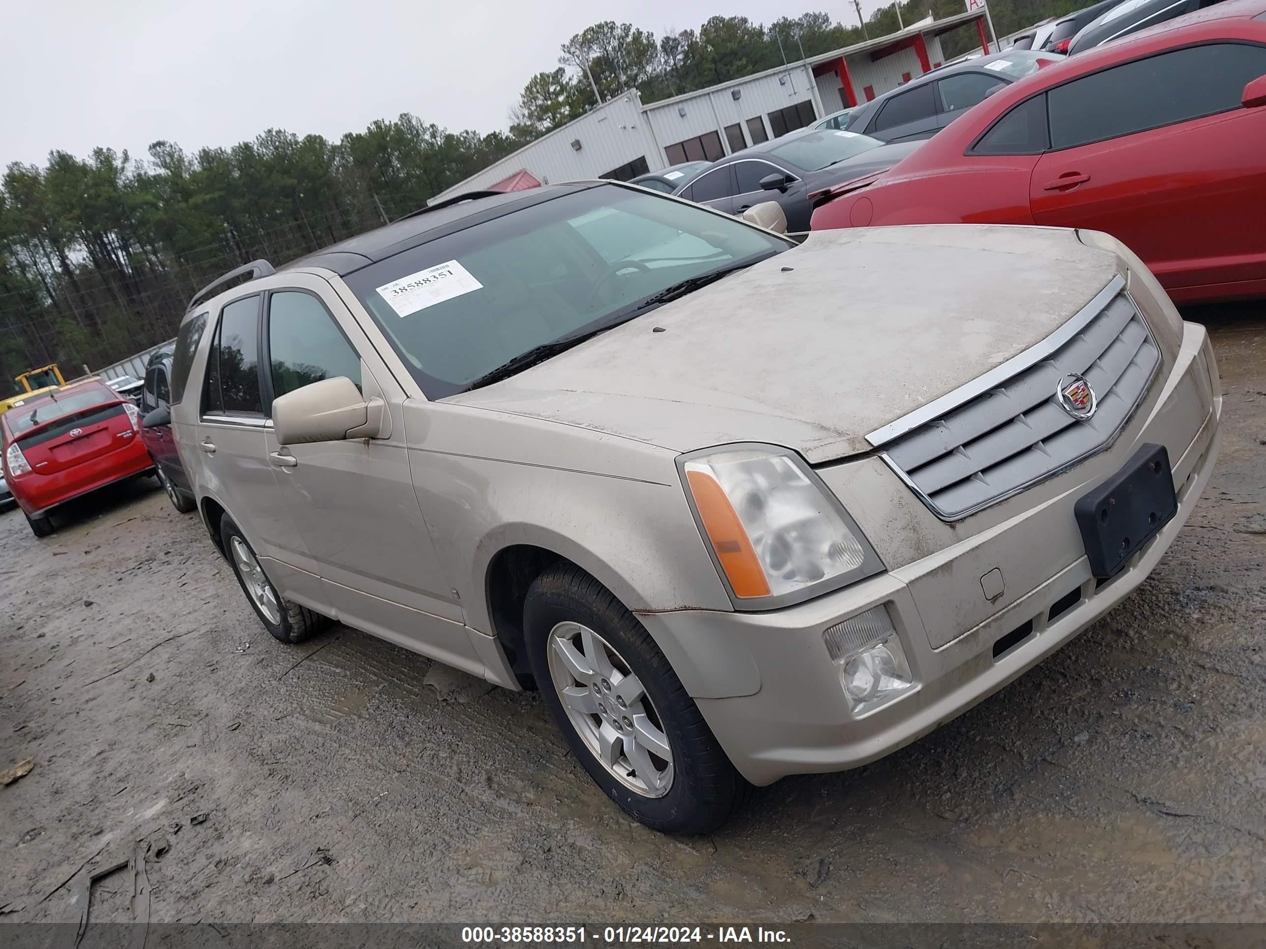 cadillac srx 2007 1gyee637670171763