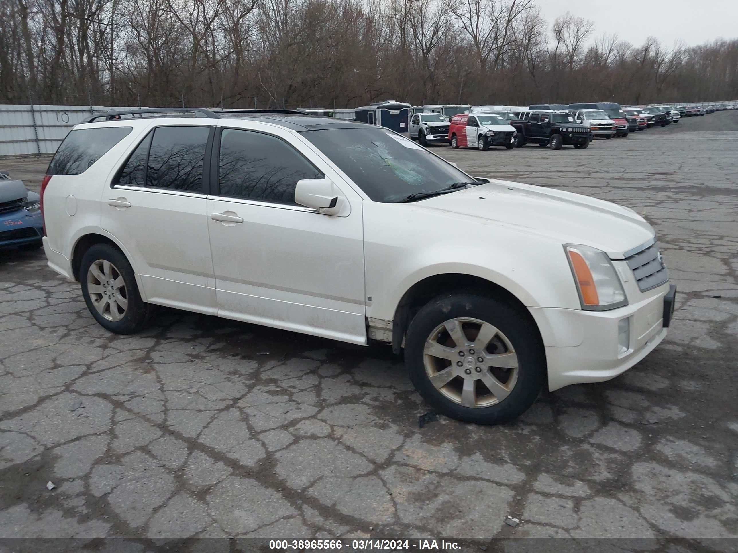 cadillac srx 2007 1gyee637770156964