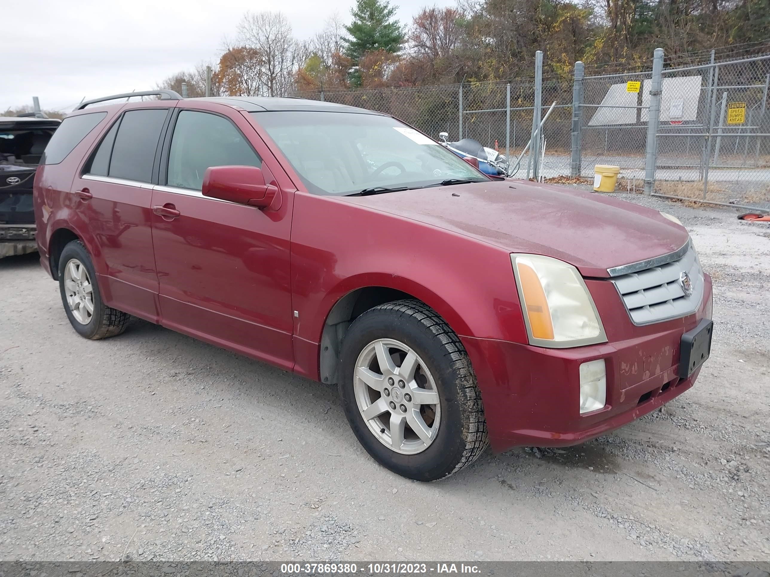 cadillac srx 2007 1gyee637870166130