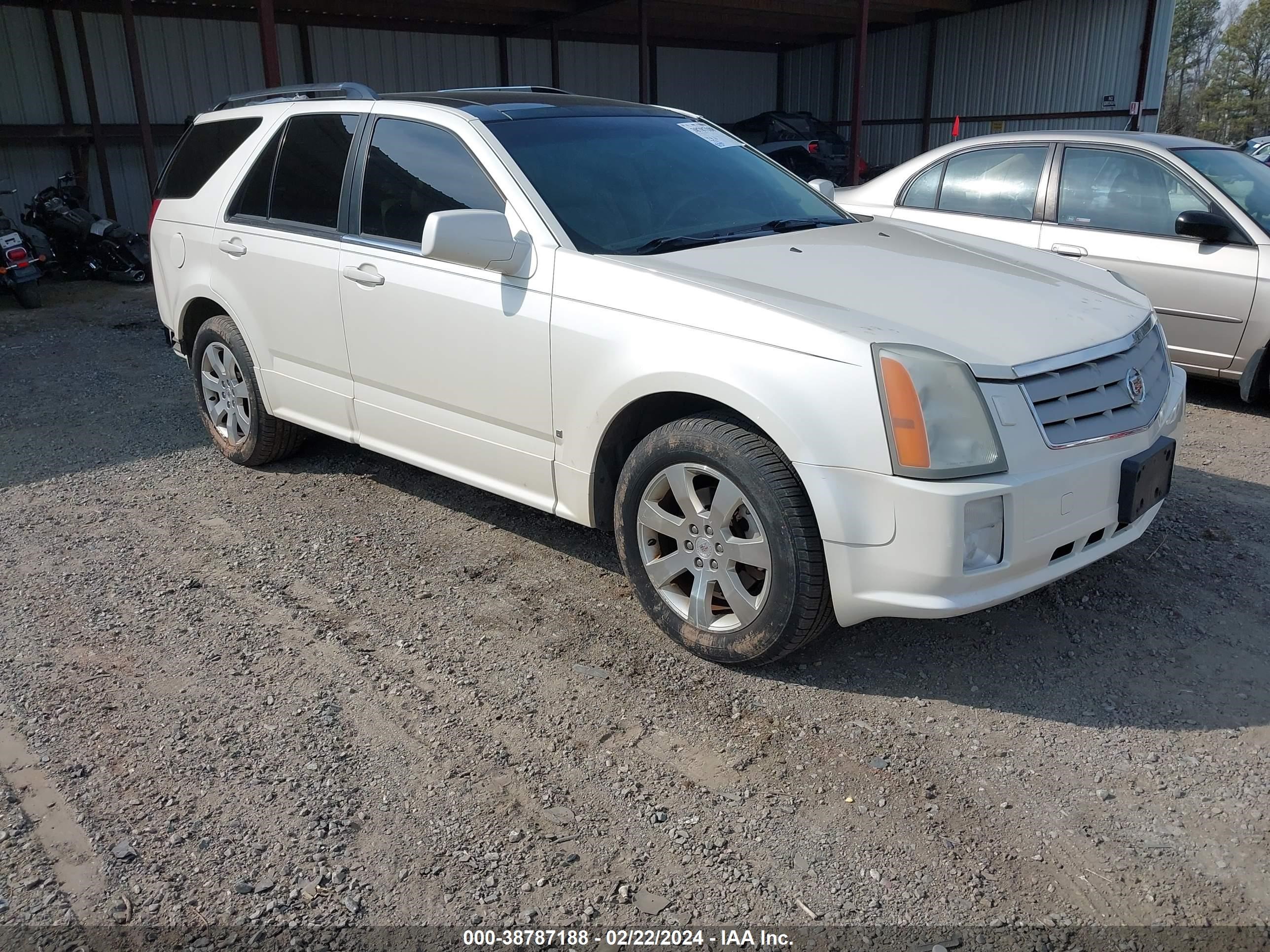 cadillac srx 2008 1gyee63a980103387