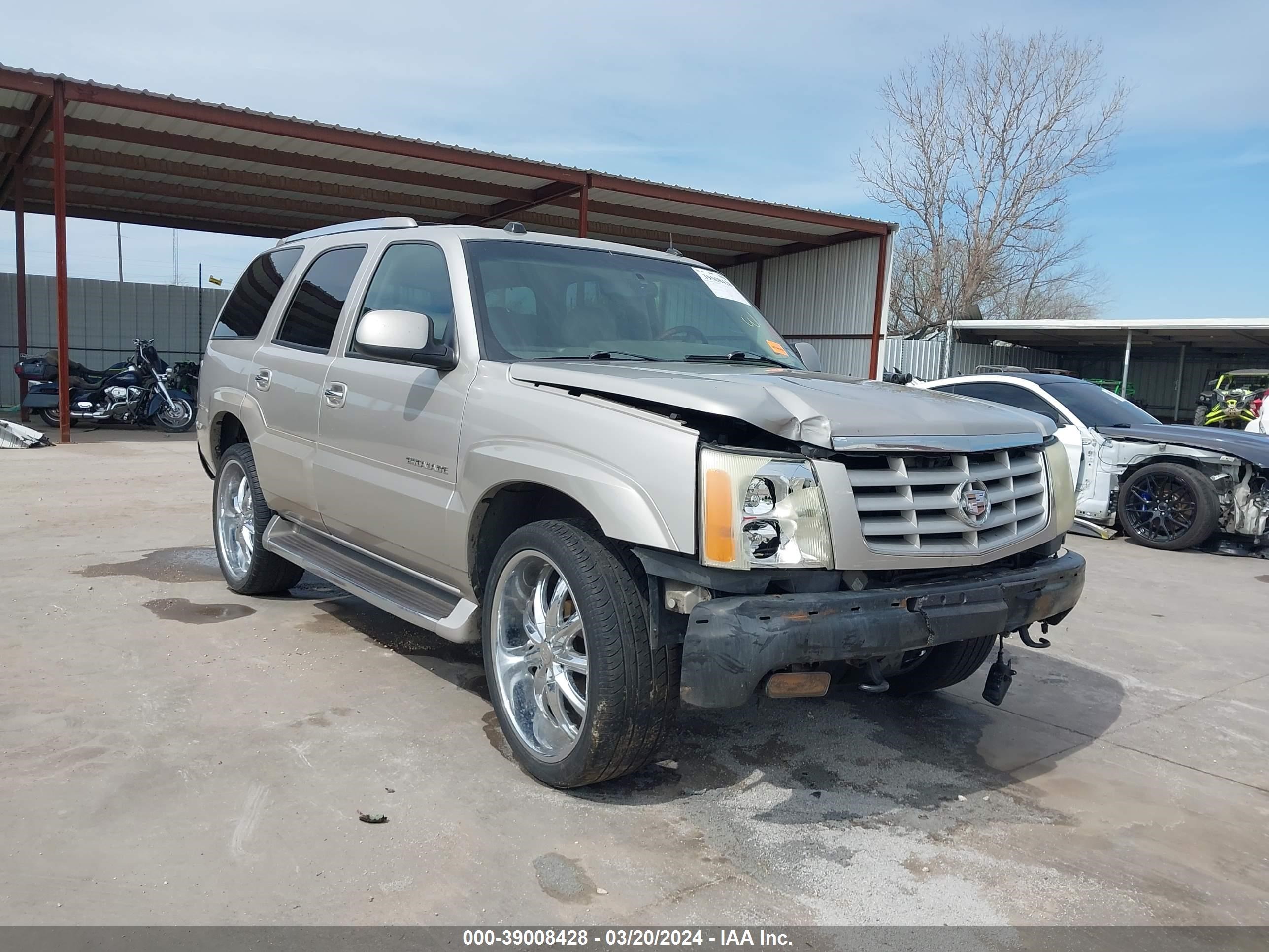 cadillac escalade 2004 1gyek63n14r236999