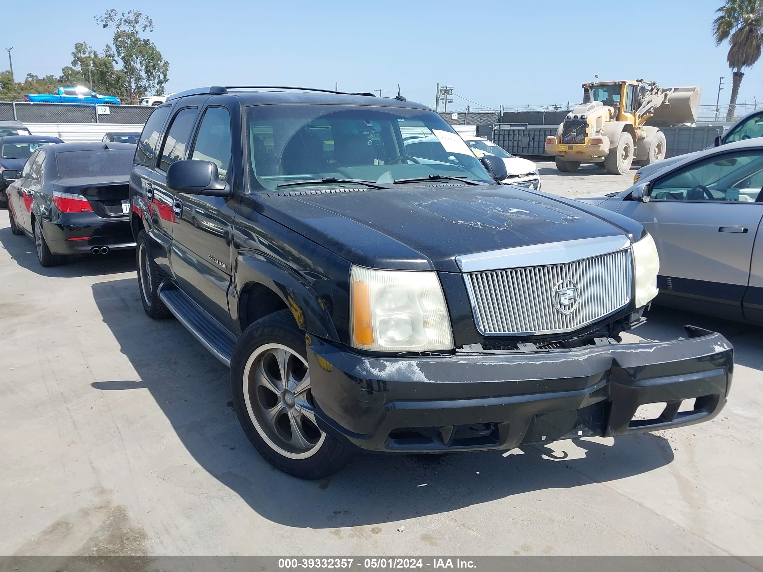 cadillac escalade 2003 1gyek63n23r180537