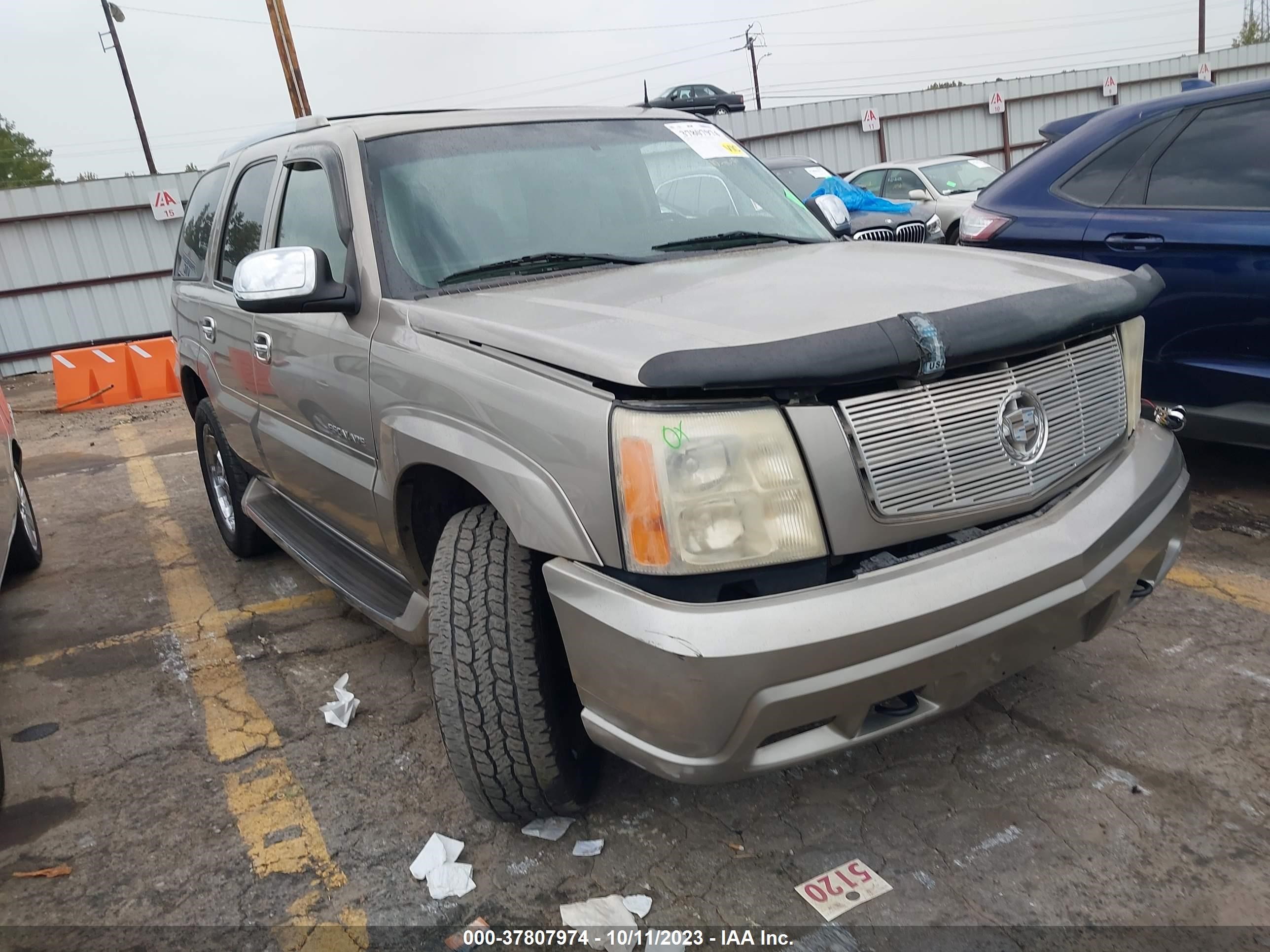 cadillac escalade 2002 1gyek63n32r118109