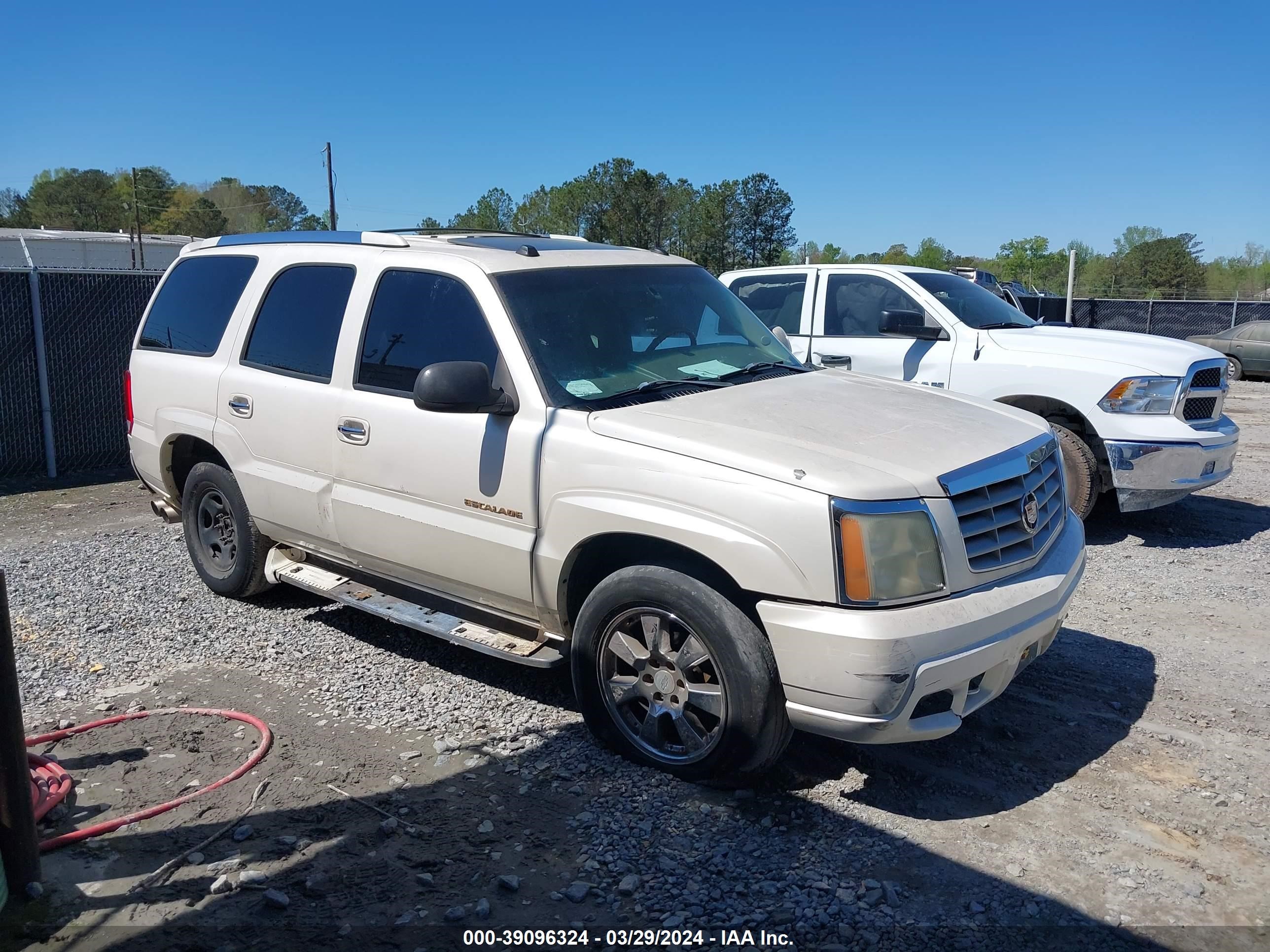 cadillac escalade 2004 1gyek63n74r287133