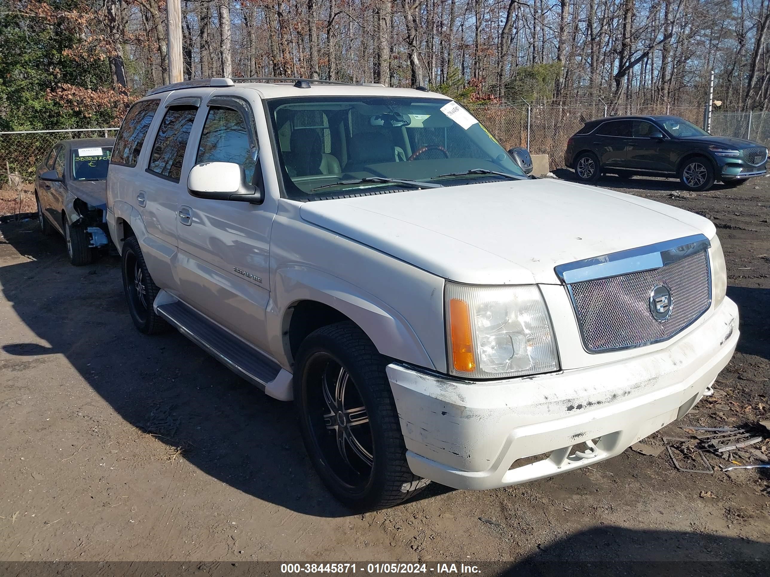 cadillac escalade 2005 1gyek63n85r222261