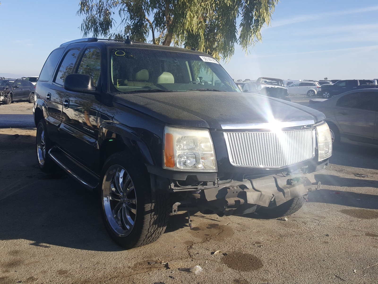 cadillac escalade l 2003 1gyek63n93r110694