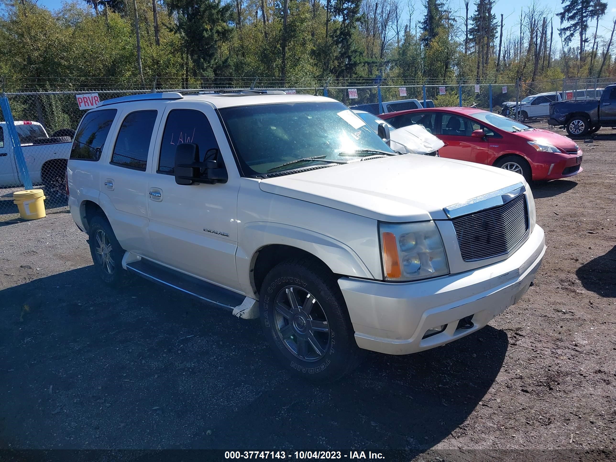 cadillac escalade 2002 1gyek63nx2r146957