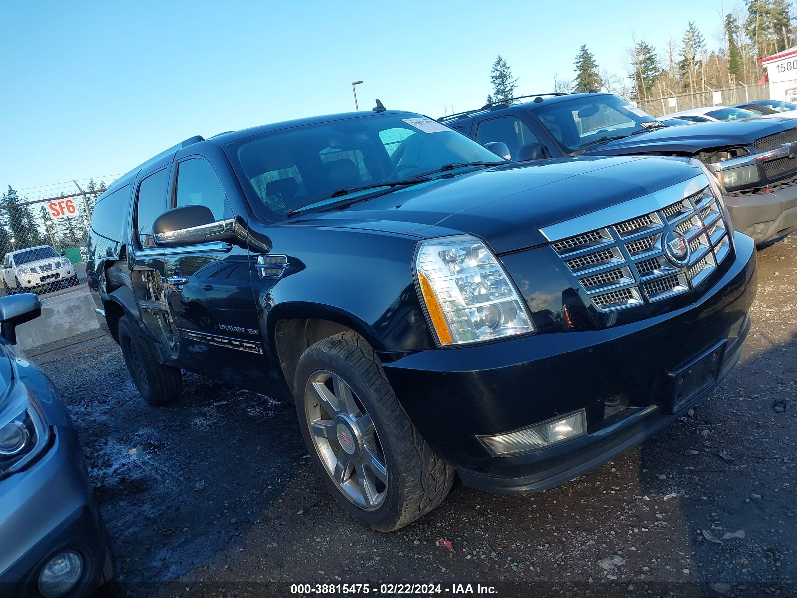 cadillac escalade 2009 1gyfk26219r298912