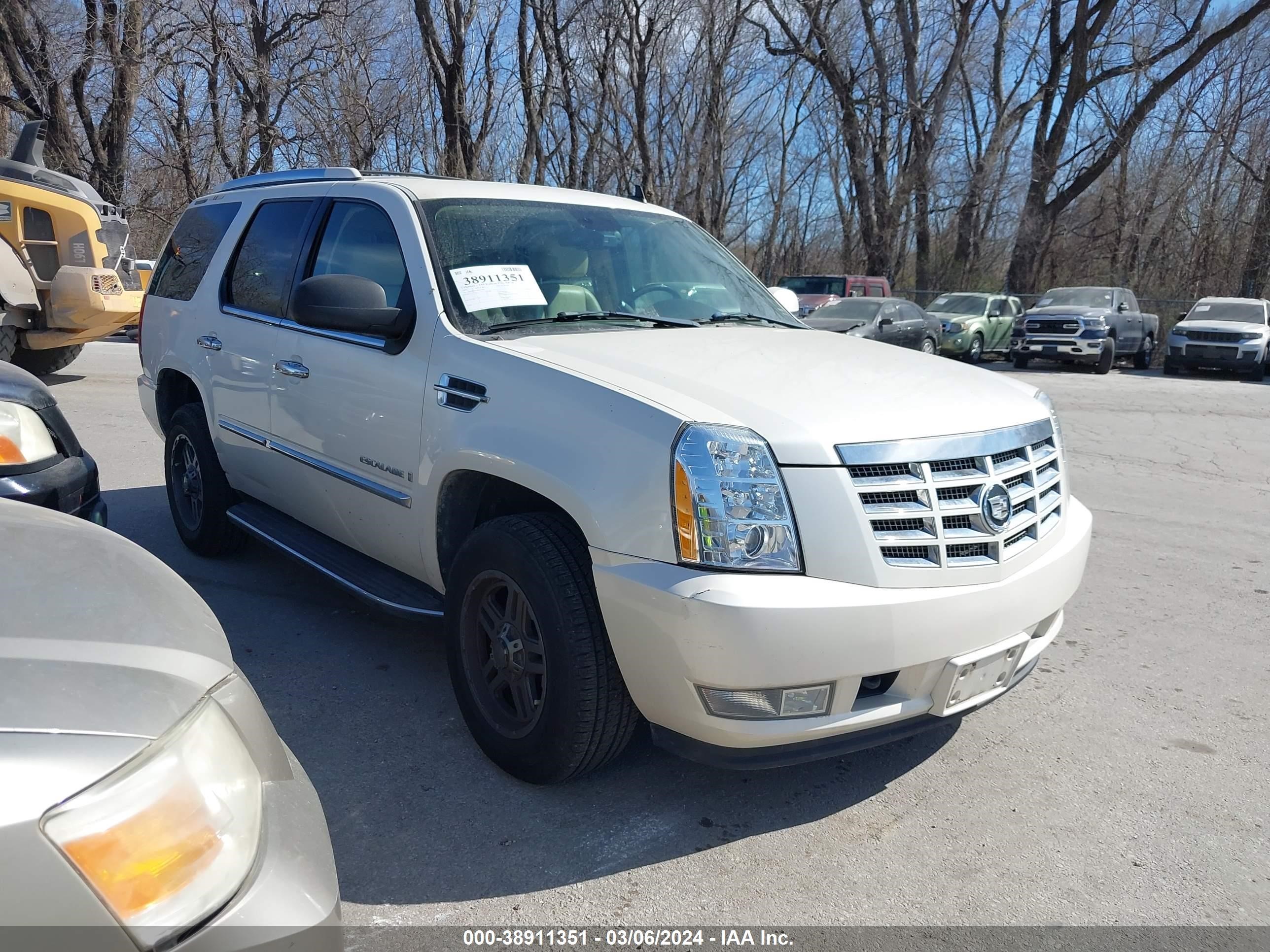 cadillac escalade 2007 1gyfk63807r227942