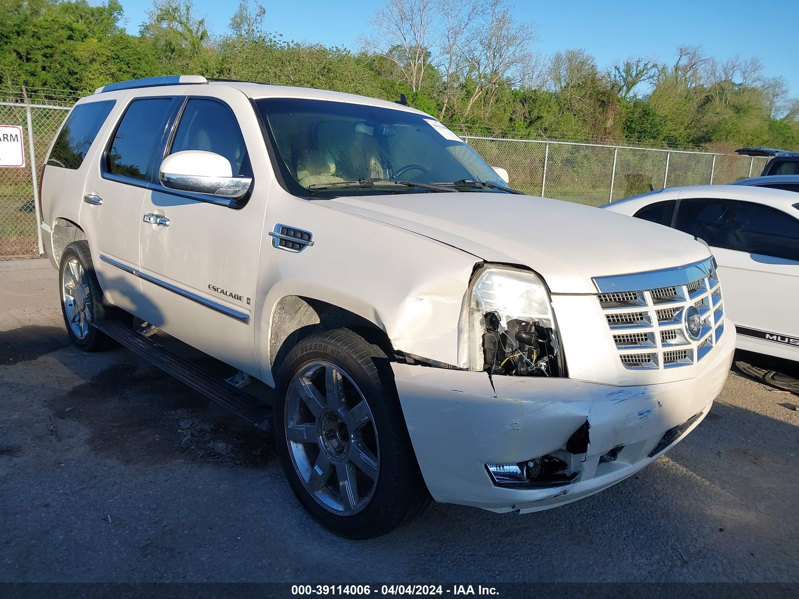 cadillac escalade 2007 1gyfk63817r279886