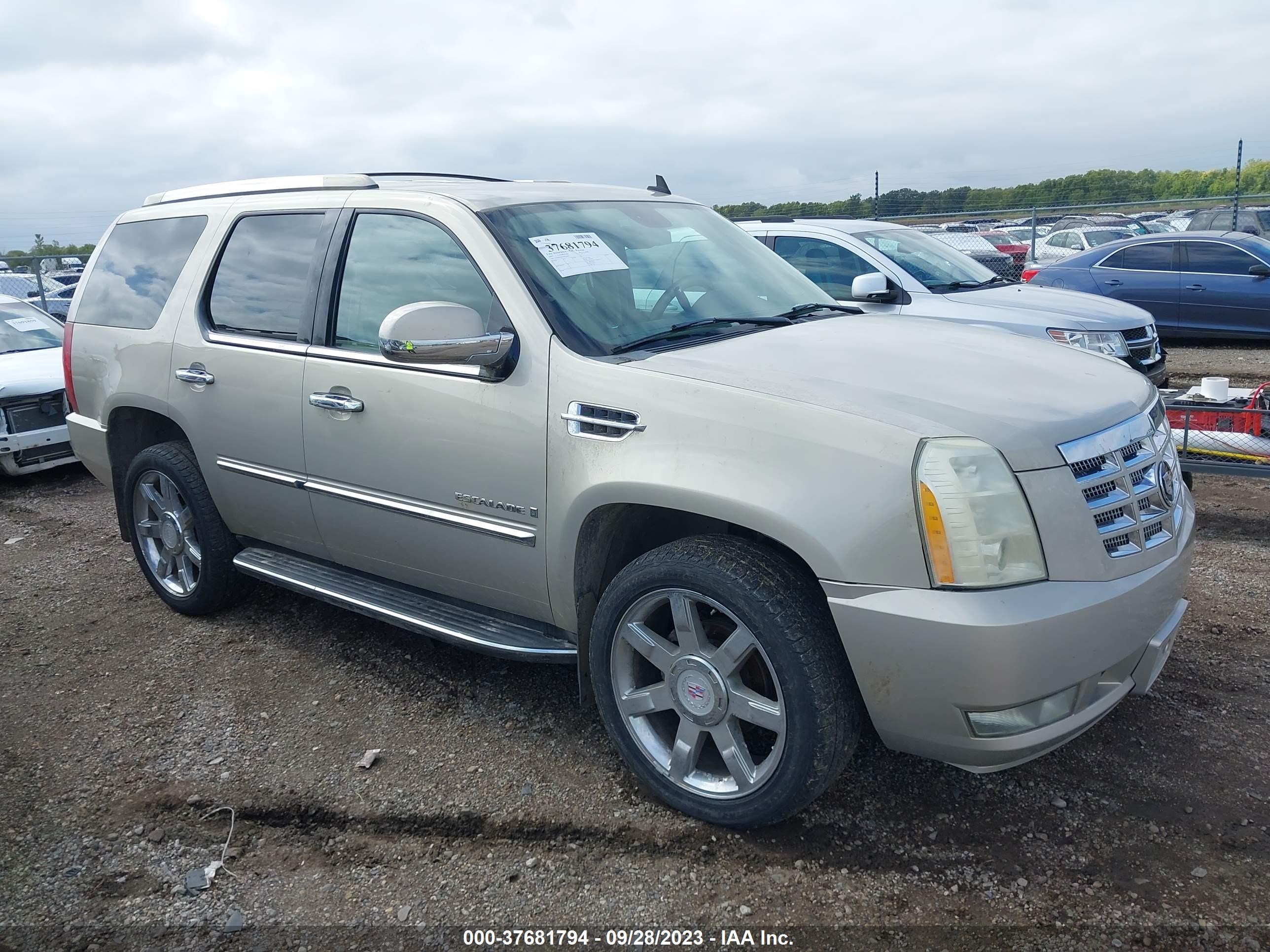 cadillac escalade 2007 1gyfk63827r203657