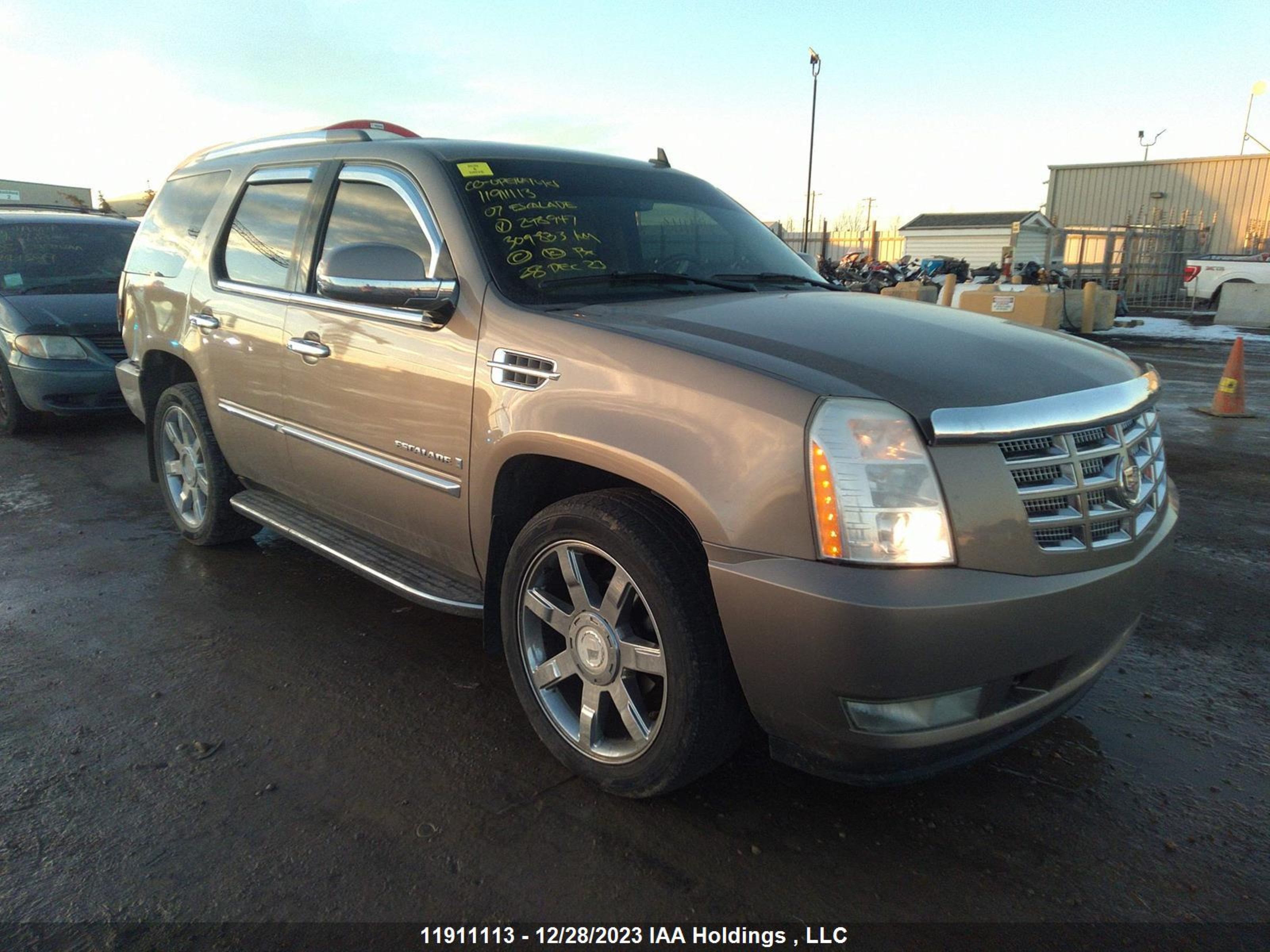 cadillac escalade 2007 1gyfk63827r298947