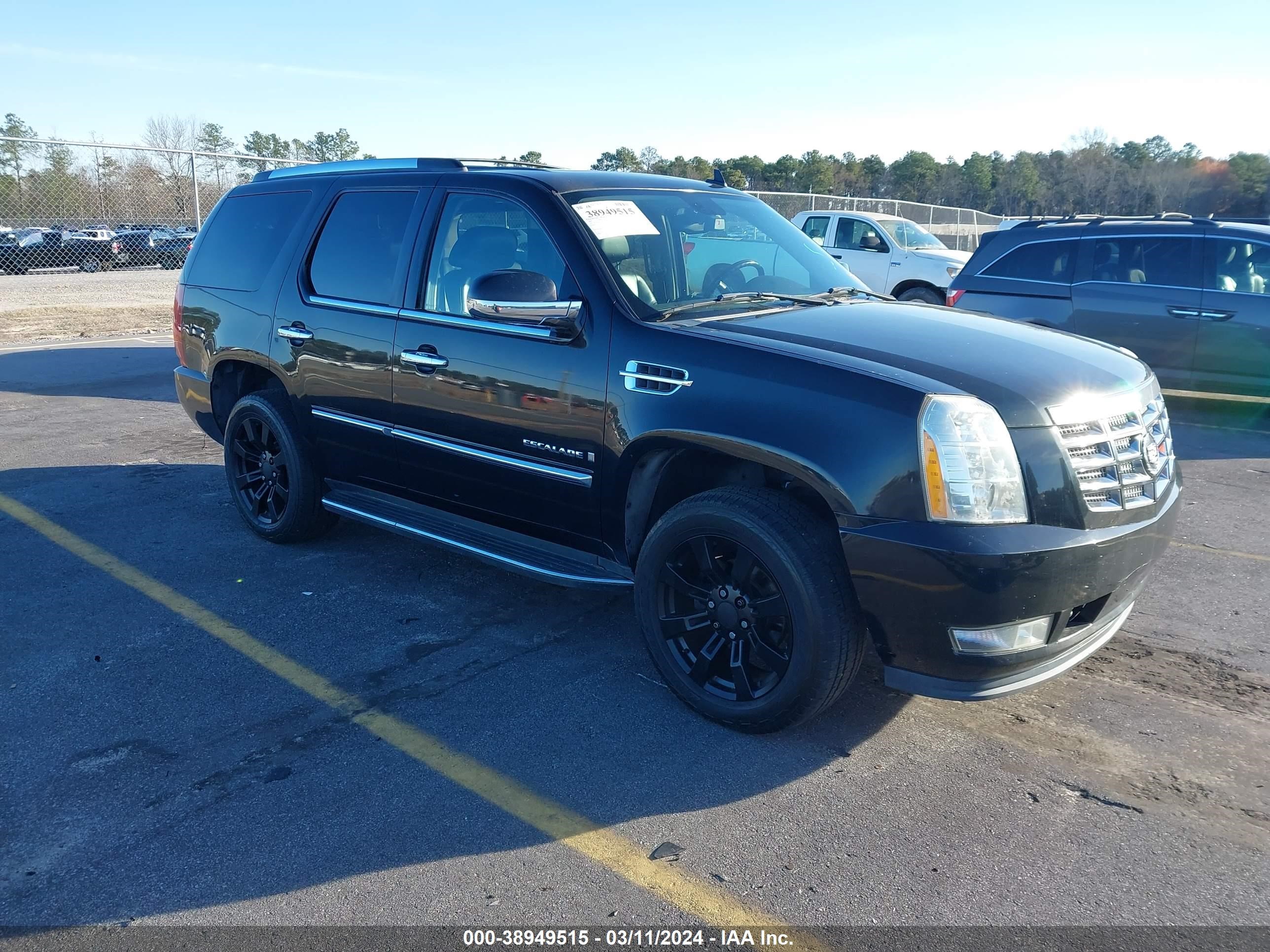 cadillac escalade 2007 1gyfk63837r177750