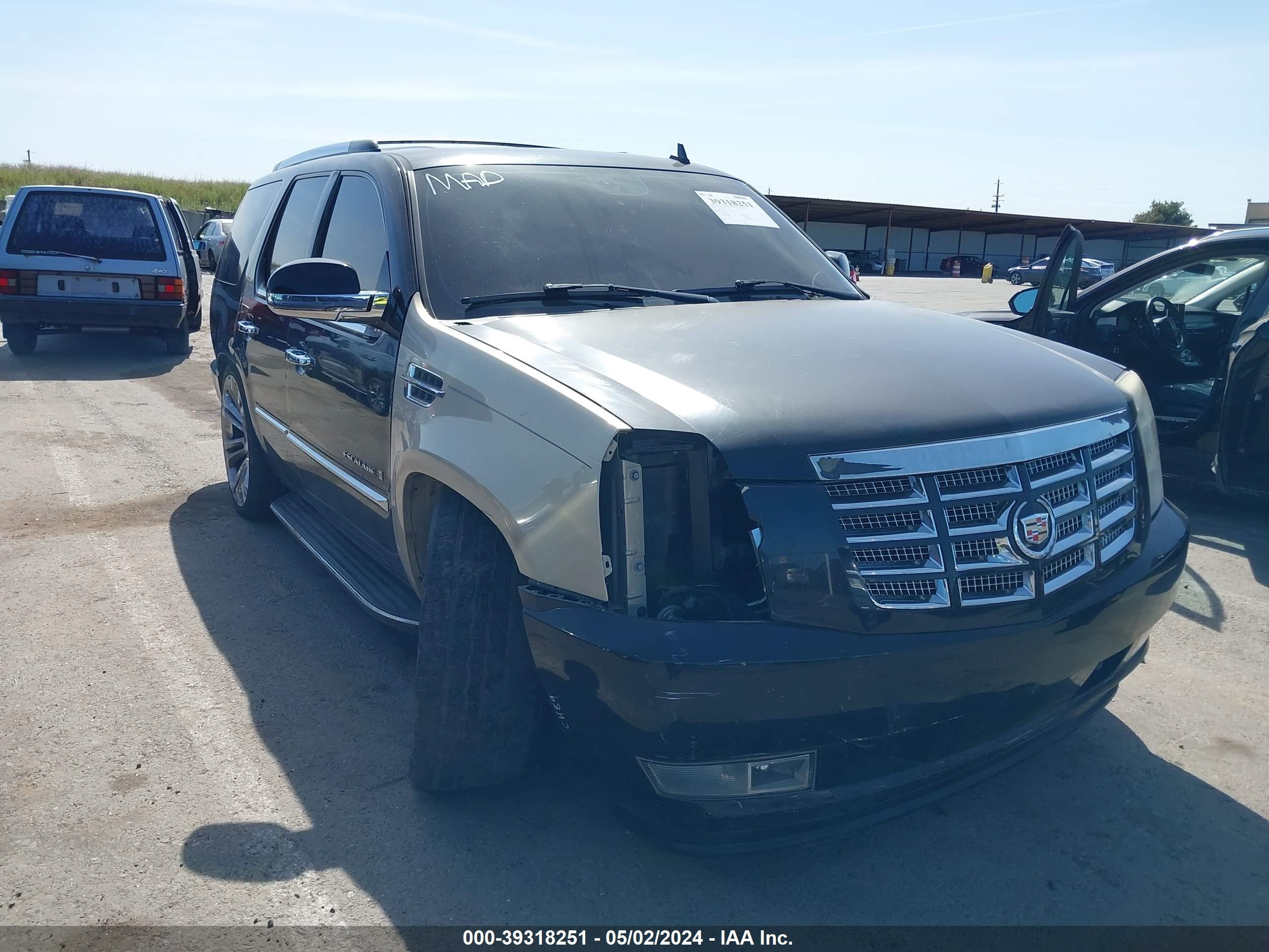 cadillac escalade 2007 1gyfk63847r240287