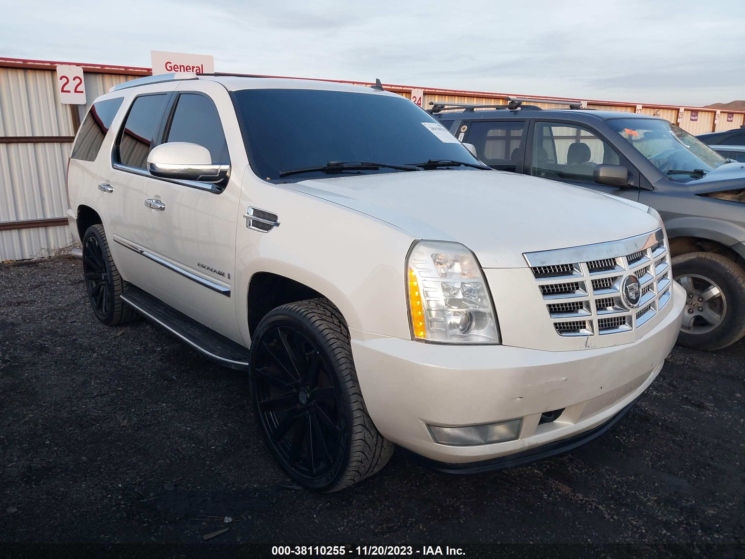 cadillac escalade 2007 1gyfk63847r264704