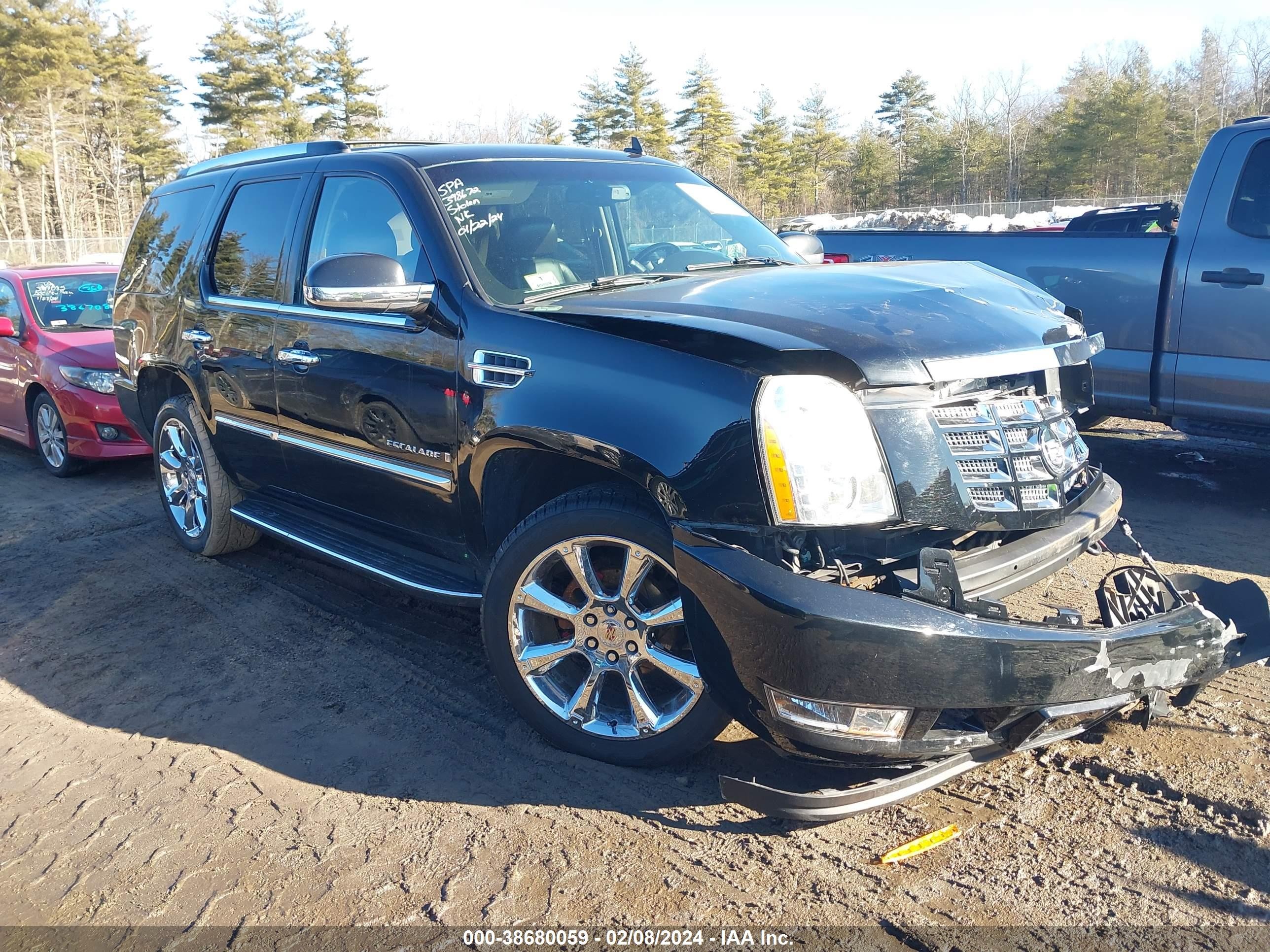 cadillac escalade 2007 1gyfk63847r399696