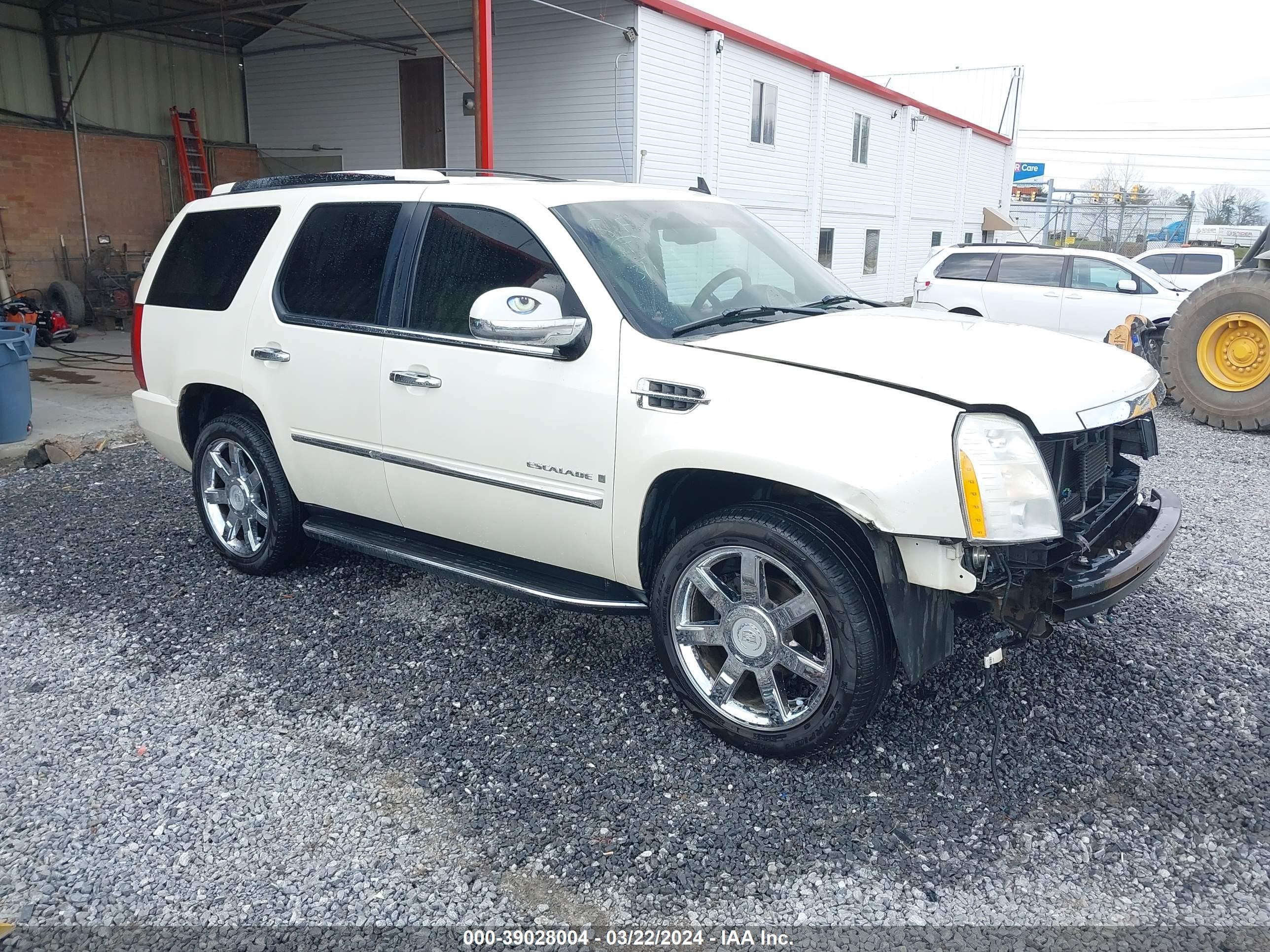 cadillac escalade 2007 1gyfk63867r364044