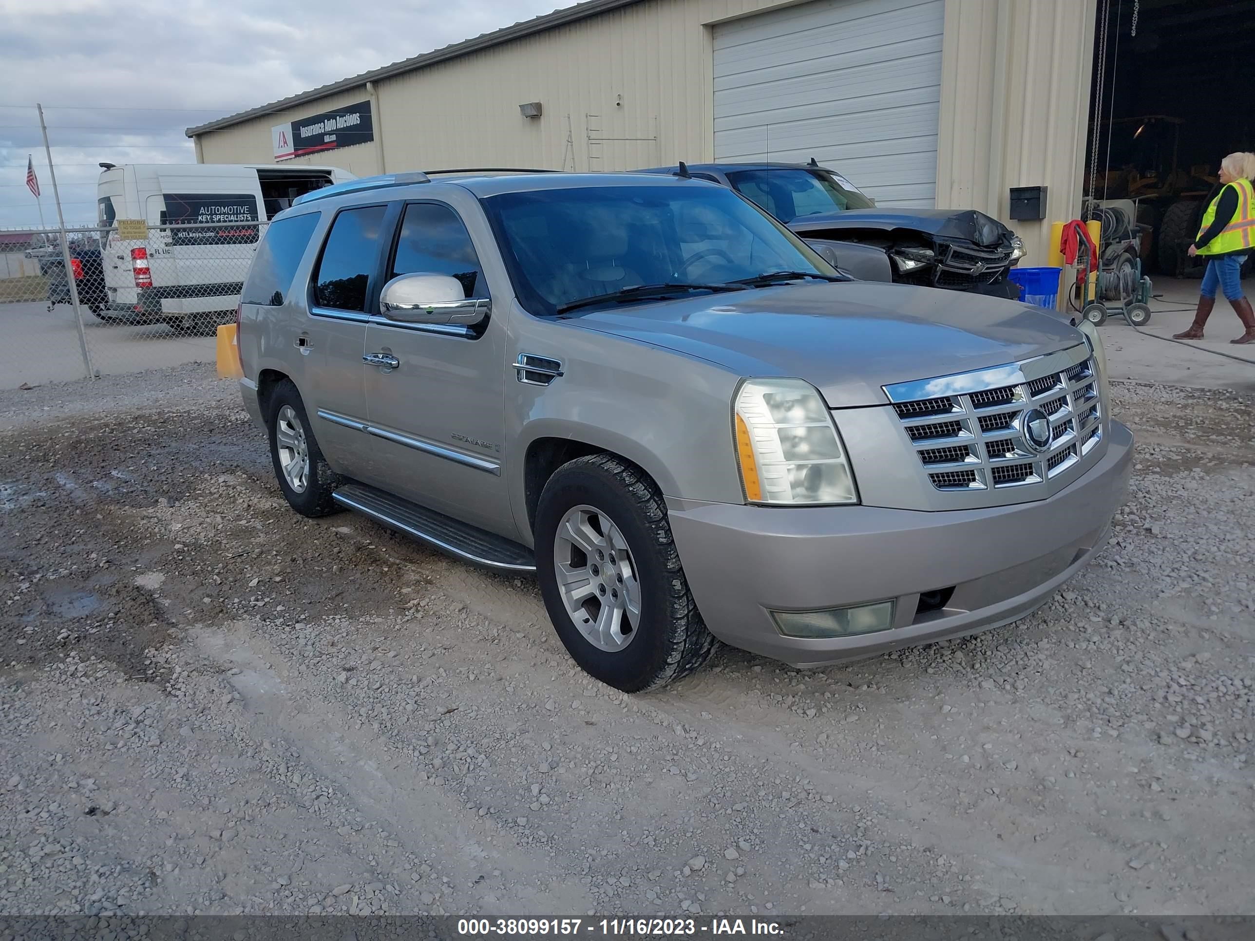 cadillac escalade 2007 1gyfk638x7r210095