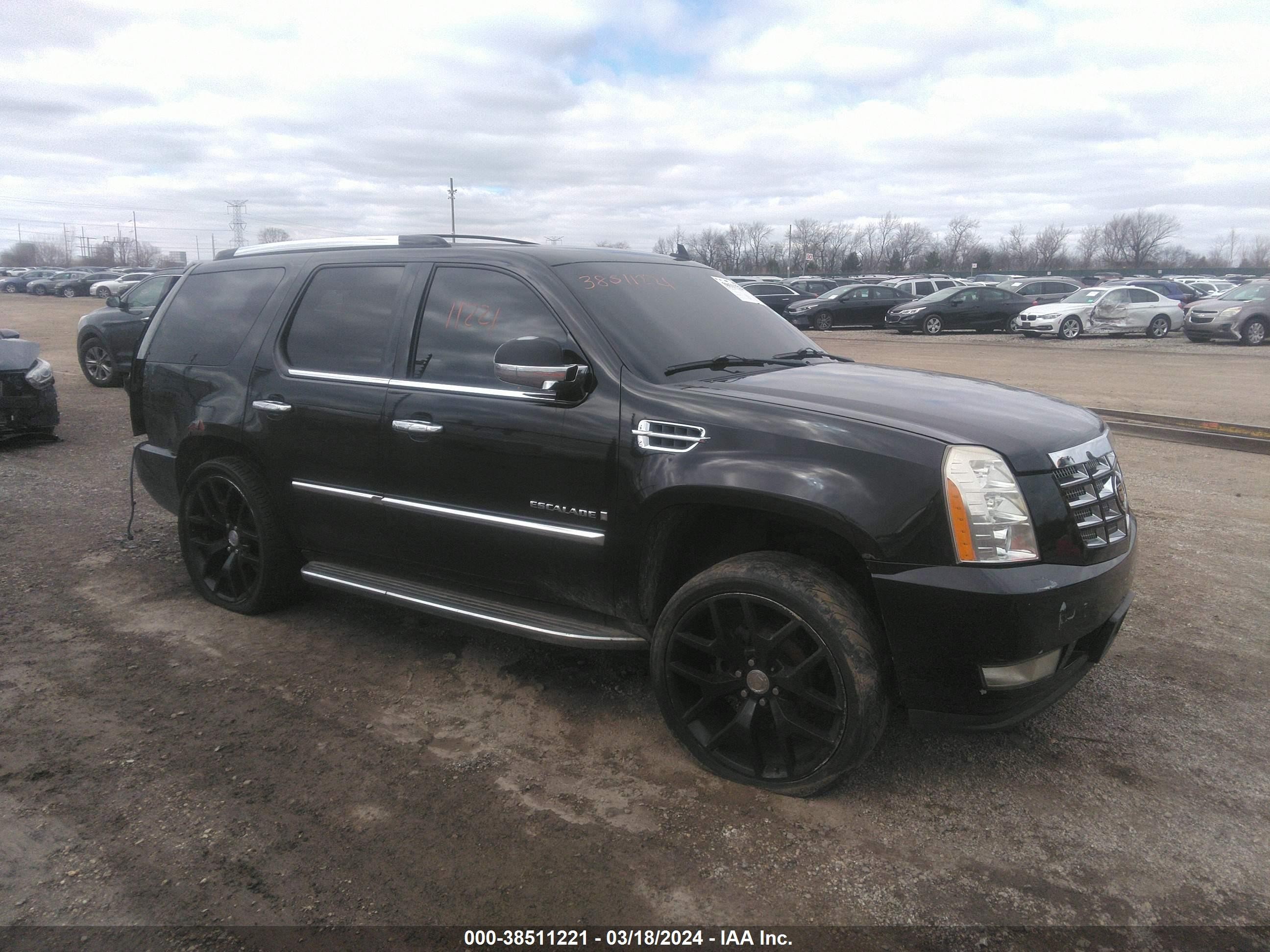 cadillac escalade 2008 1gyfk638x8r216643