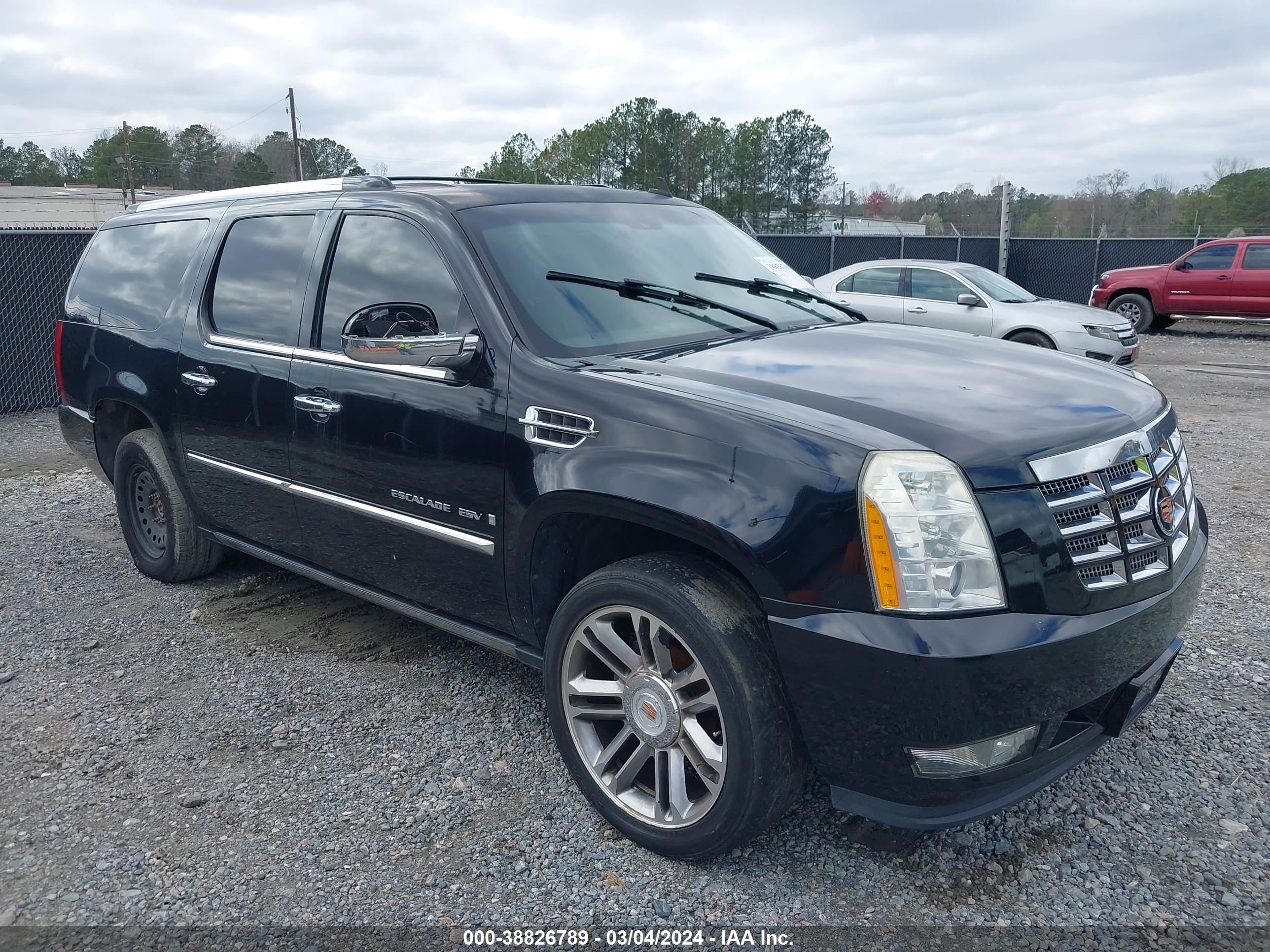 cadillac escalade 2007 1gyfk66827r359094