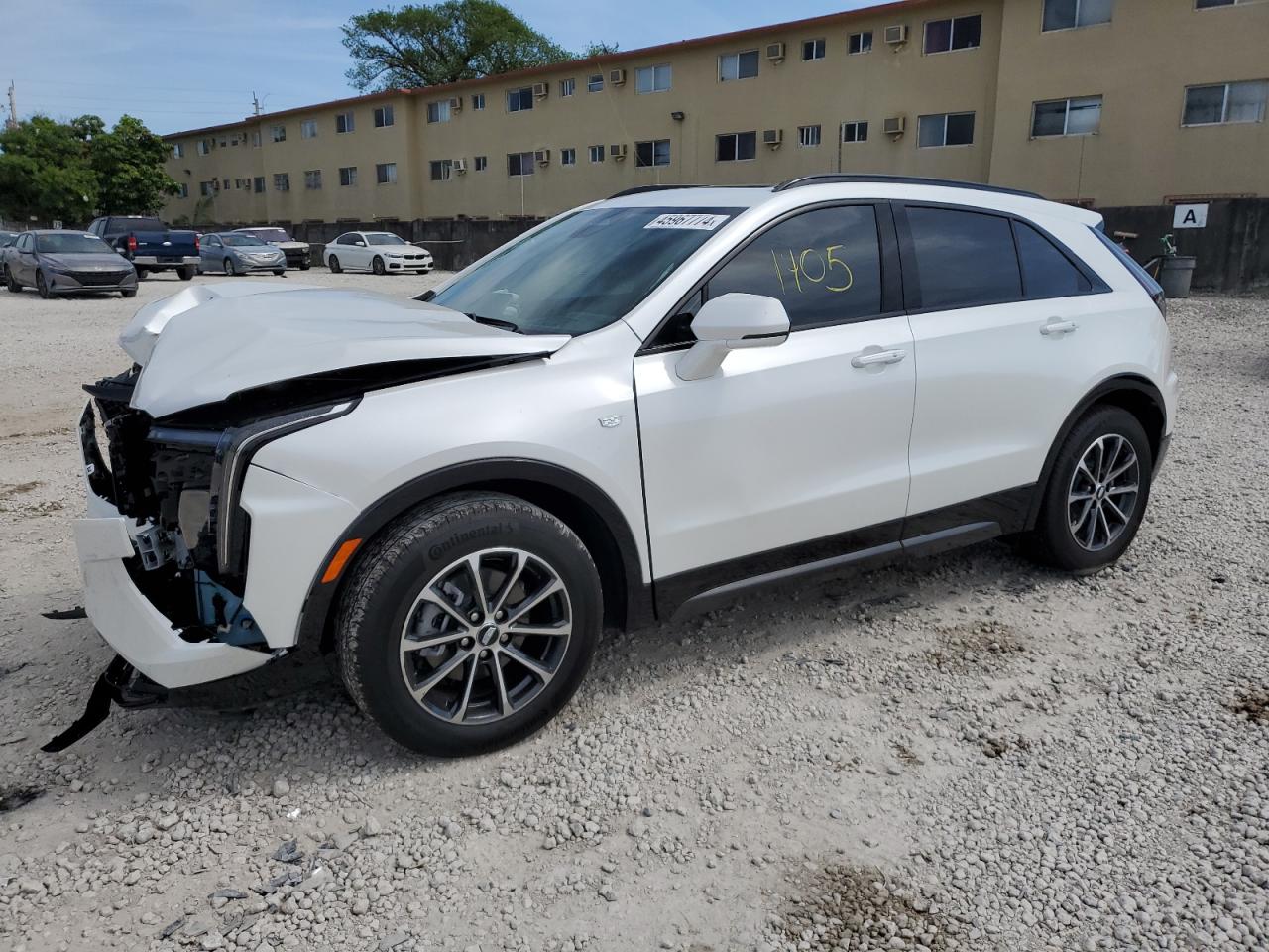 cadillac xt4 2024 1gyfzer44rf145453