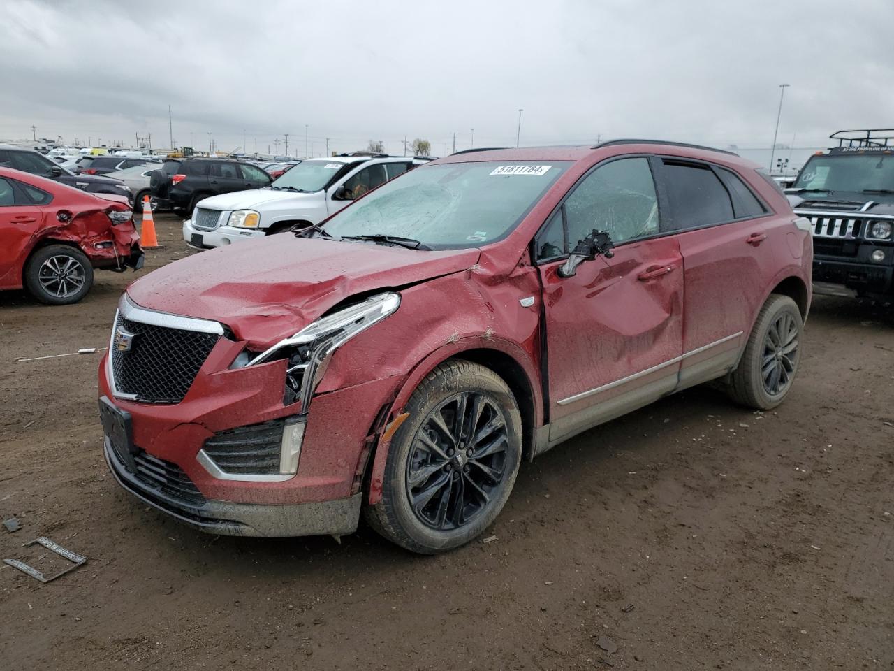 cadillac xt5 2021 1gyknhrs4mz162612