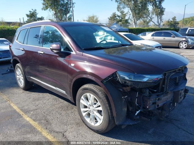 cadillac xt6 2021 1gykpar43mz162040