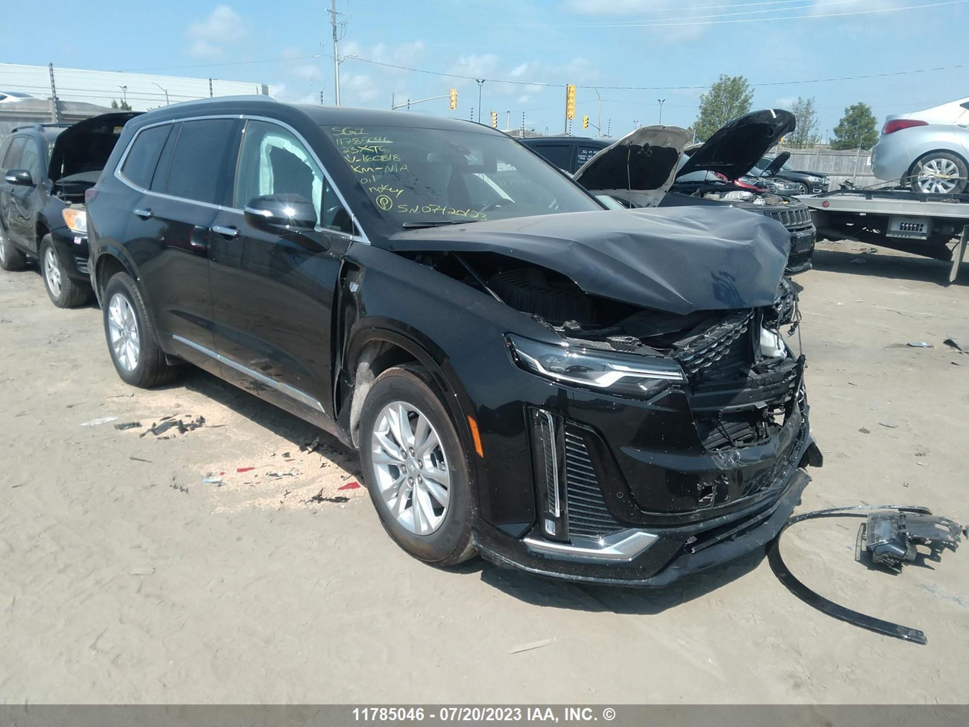 cadillac xt6 2023 1gykpbr47pz160818