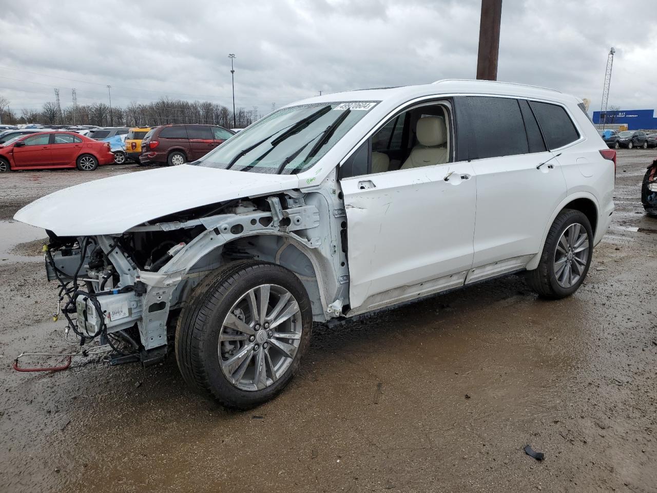 cadillac xt6 2022 1gykpdrs2nz171278