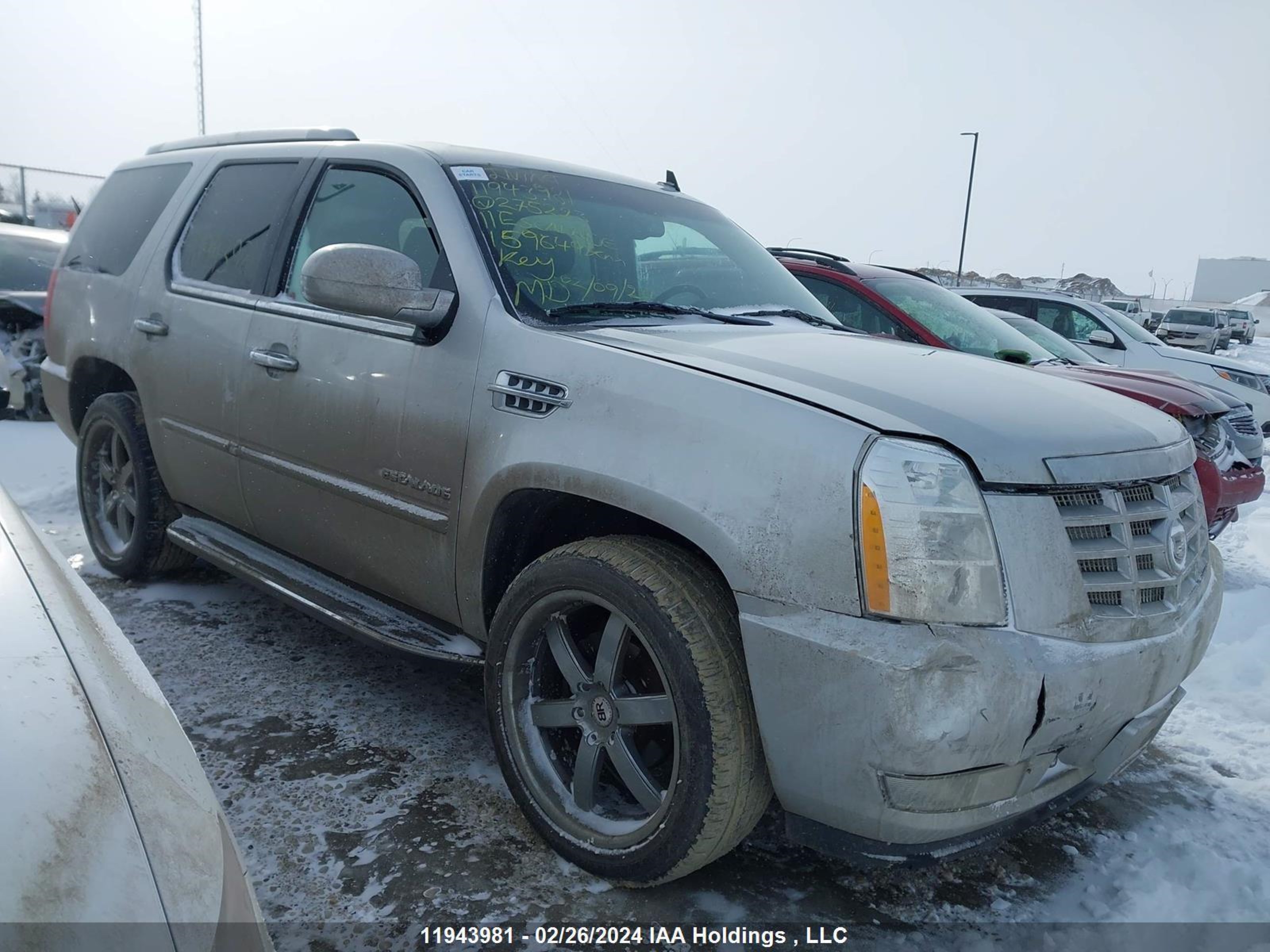 cadillac escalade 2011 1gys4bef2br275223