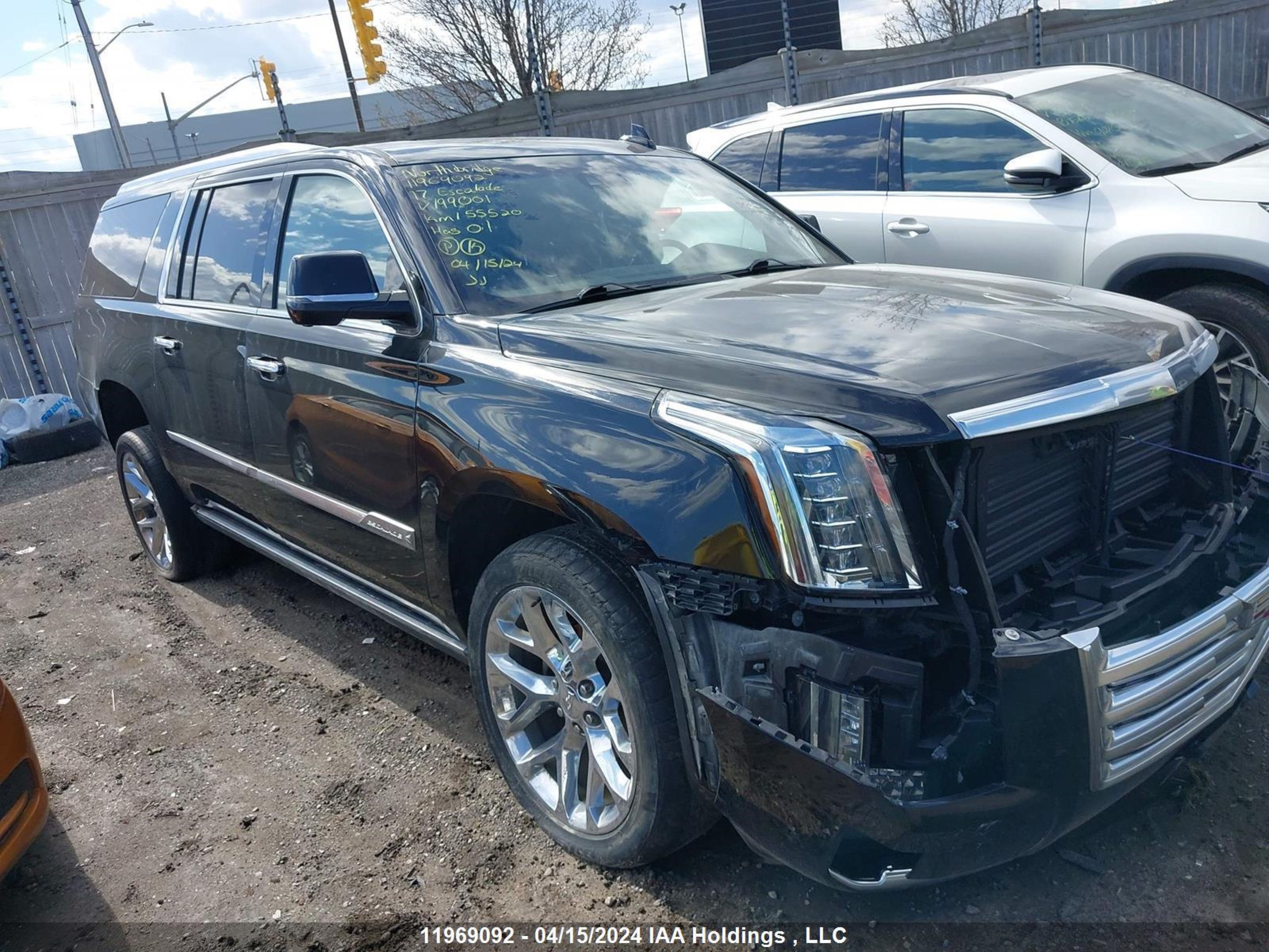 cadillac escalade 2017 1gys4kkj7hr199001