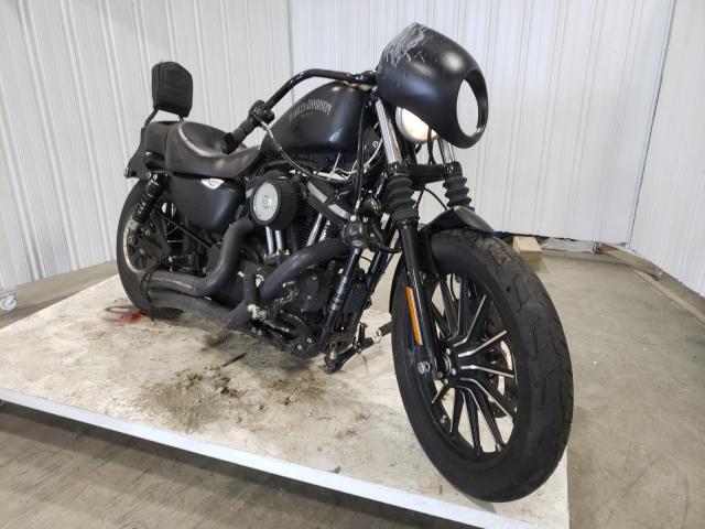 harley-davidson xl883 iron 2014 1hd4le218ec416393