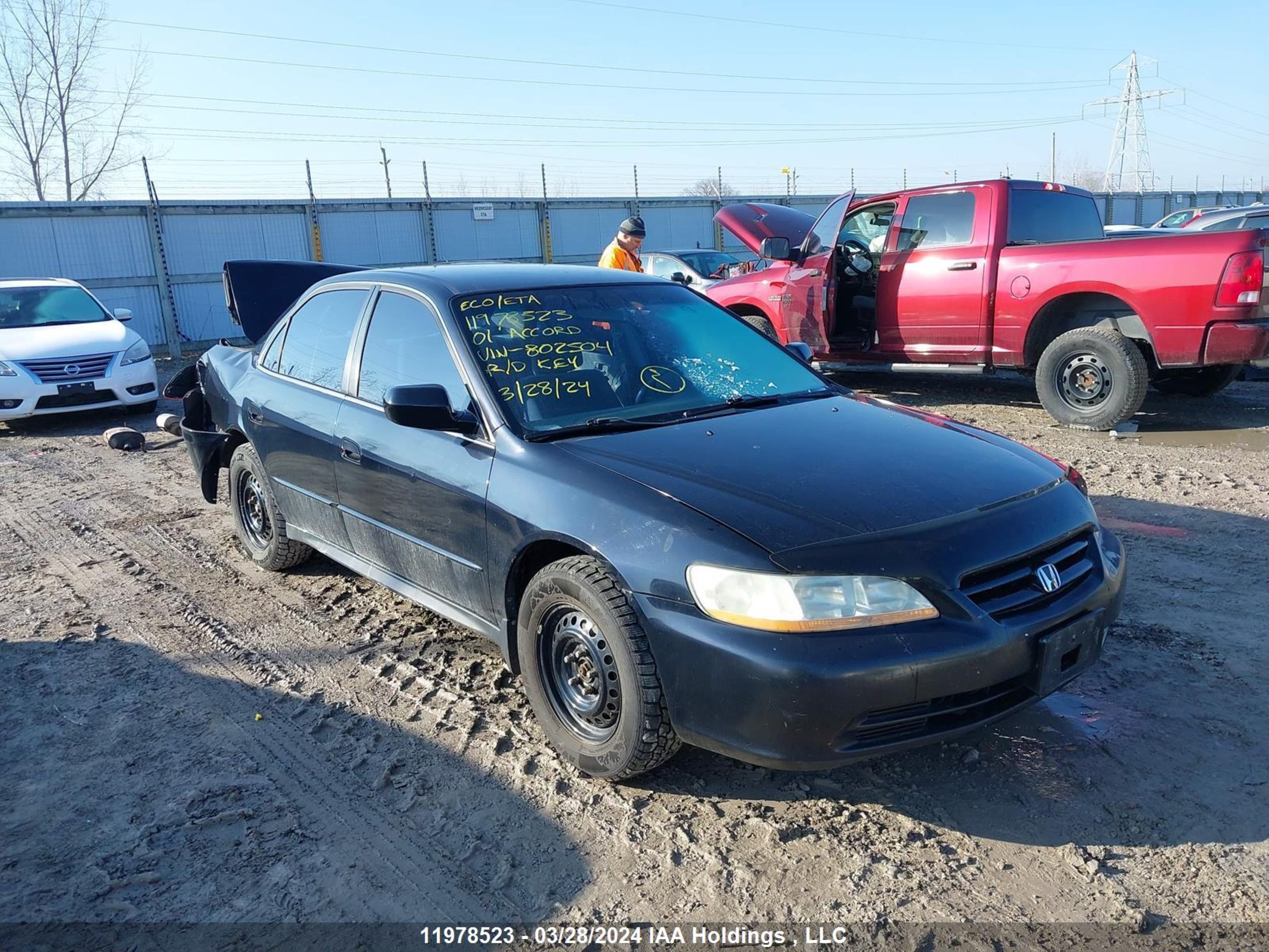 honda accord 2001 1hgcg16471a802504