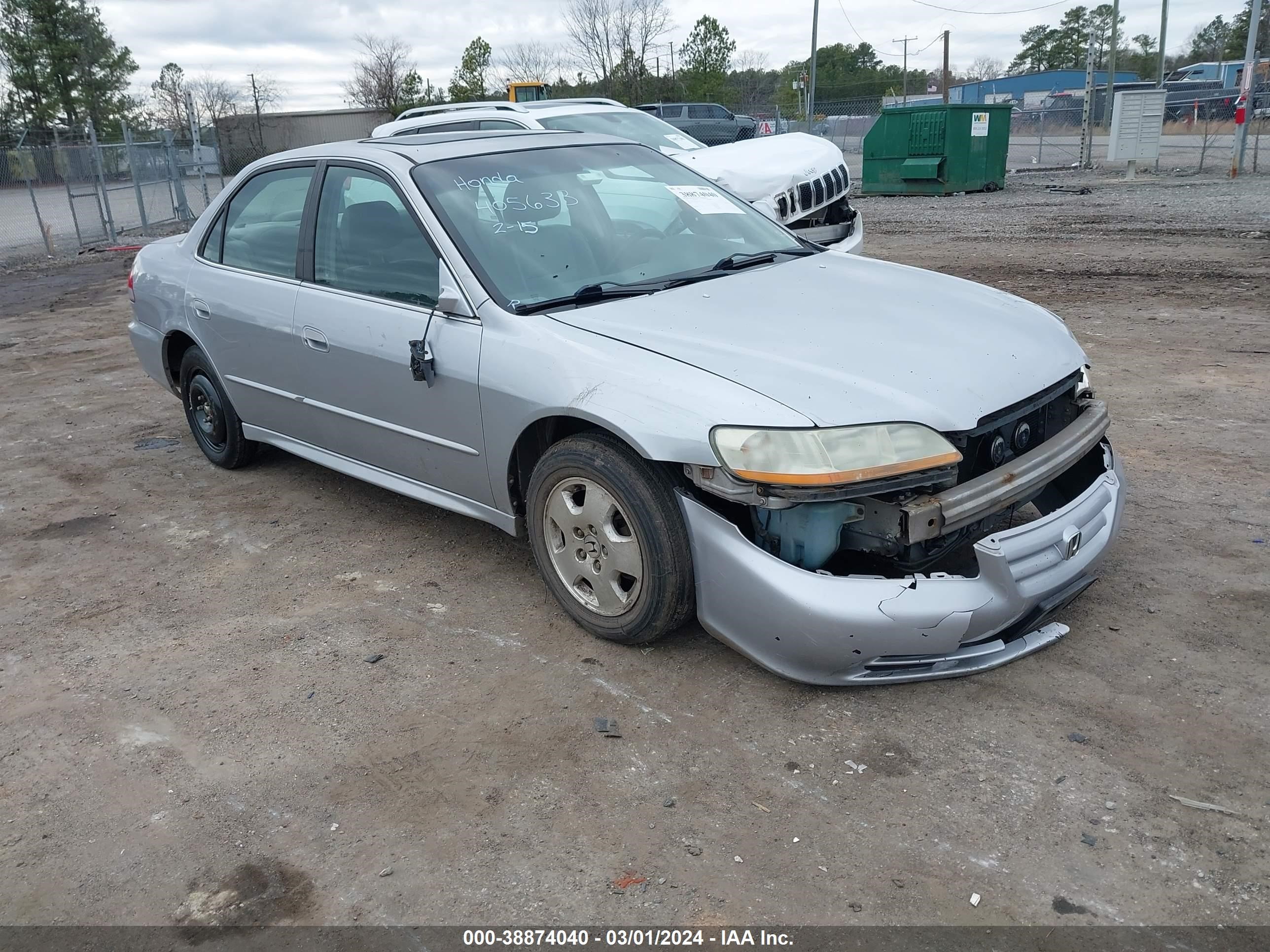 honda accord 2002 1hgcg165x2a004072