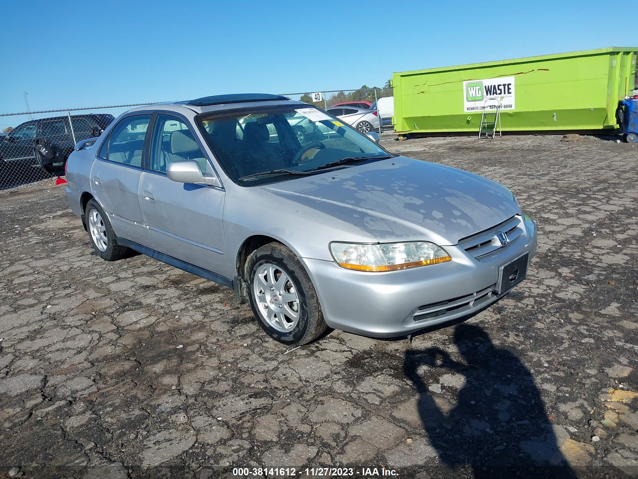 honda accord 2002 1hgcg56782a108259