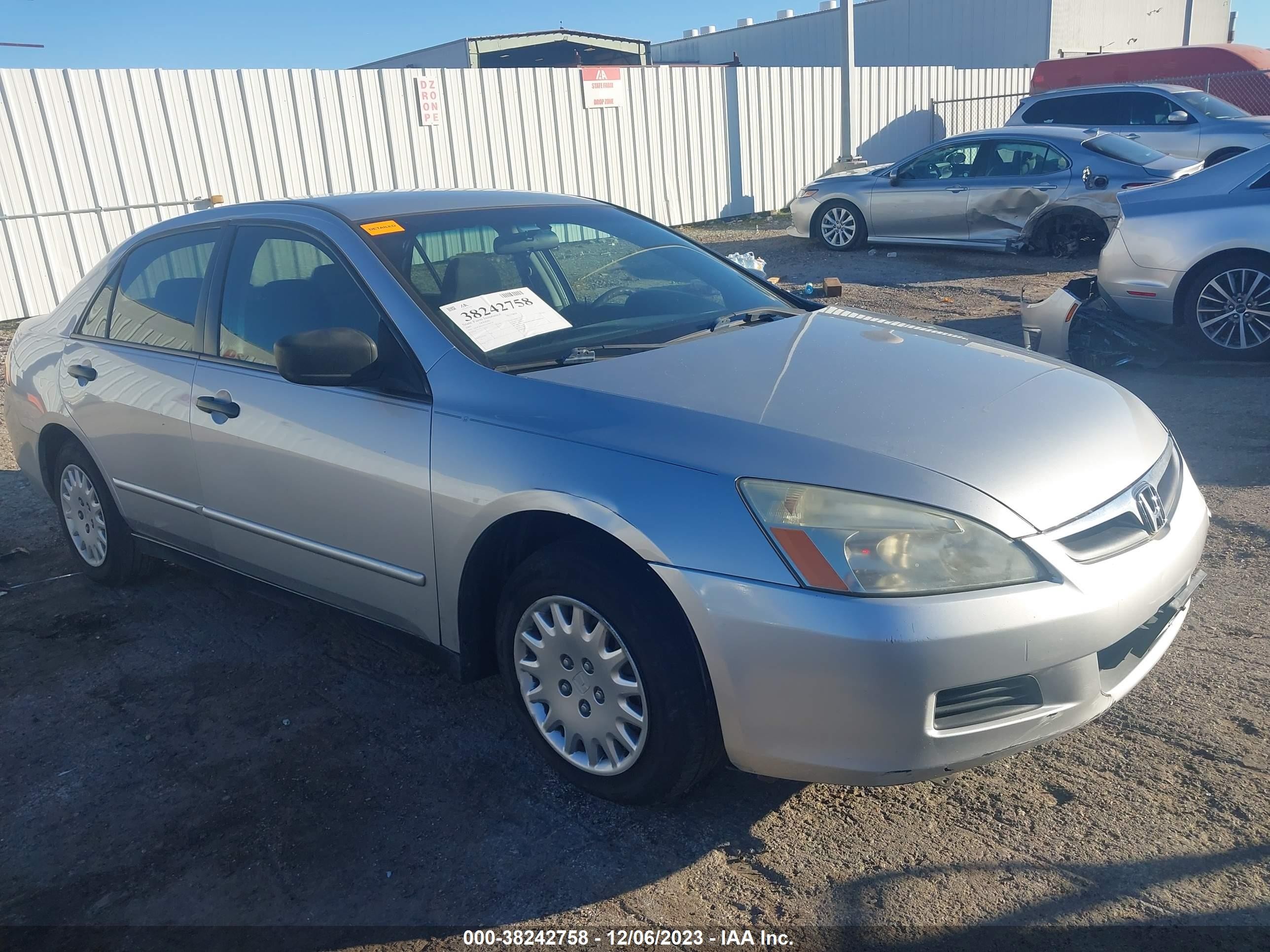 honda accord 2007 1hgcm56107a199734