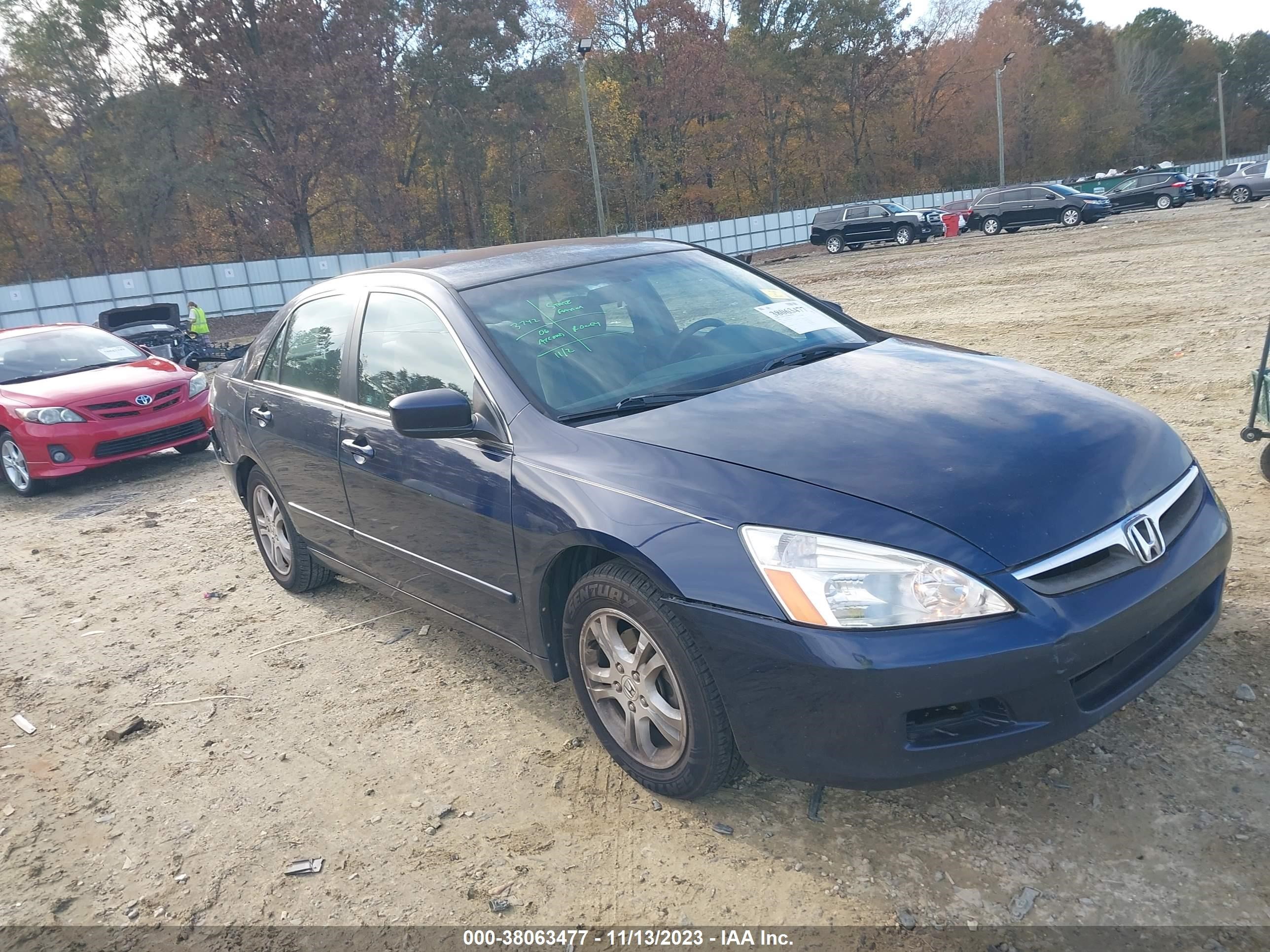 honda accord 2006 1hgcm56396a052411