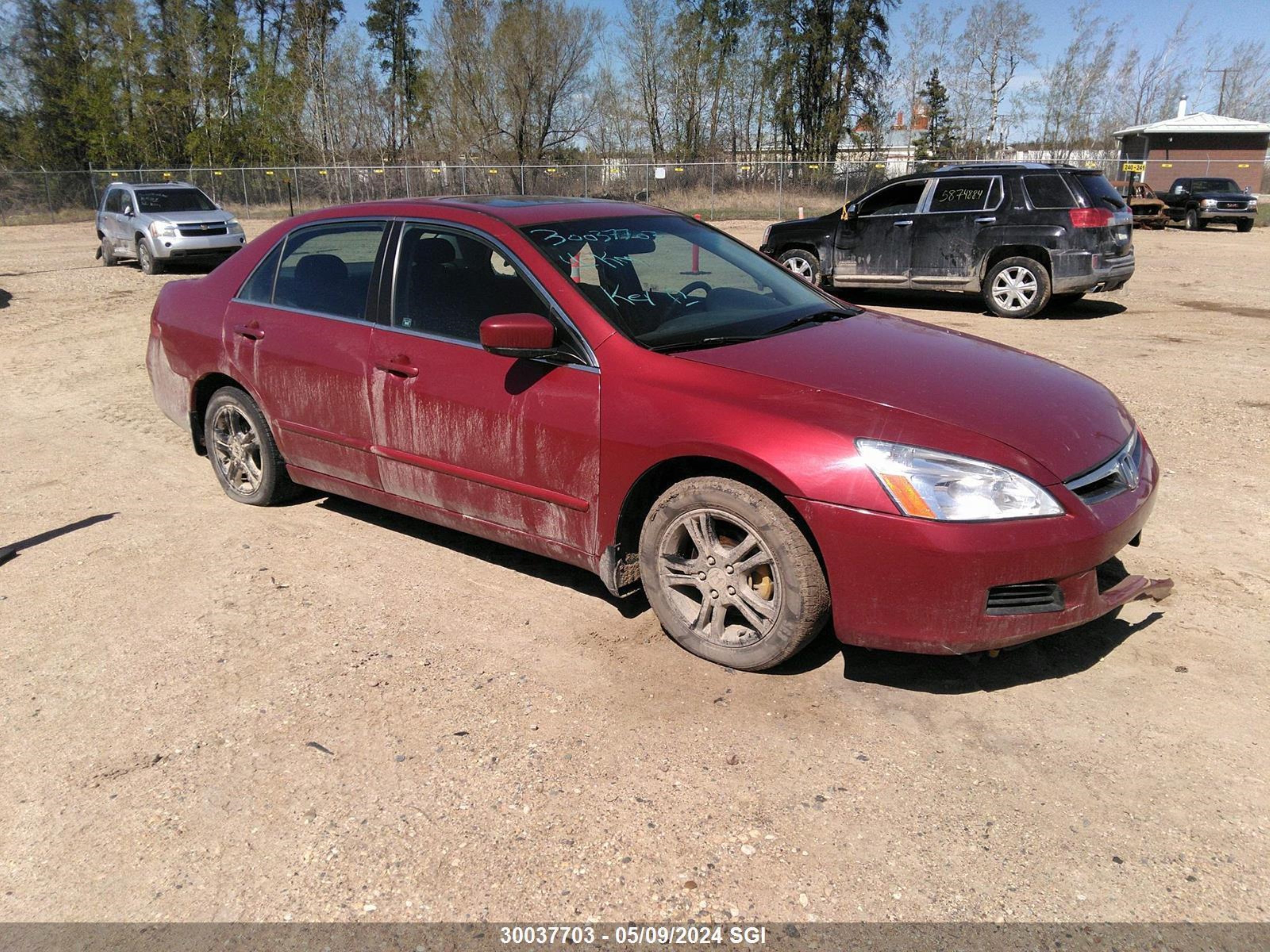 honda accord 2007 1hgcm56717a800640