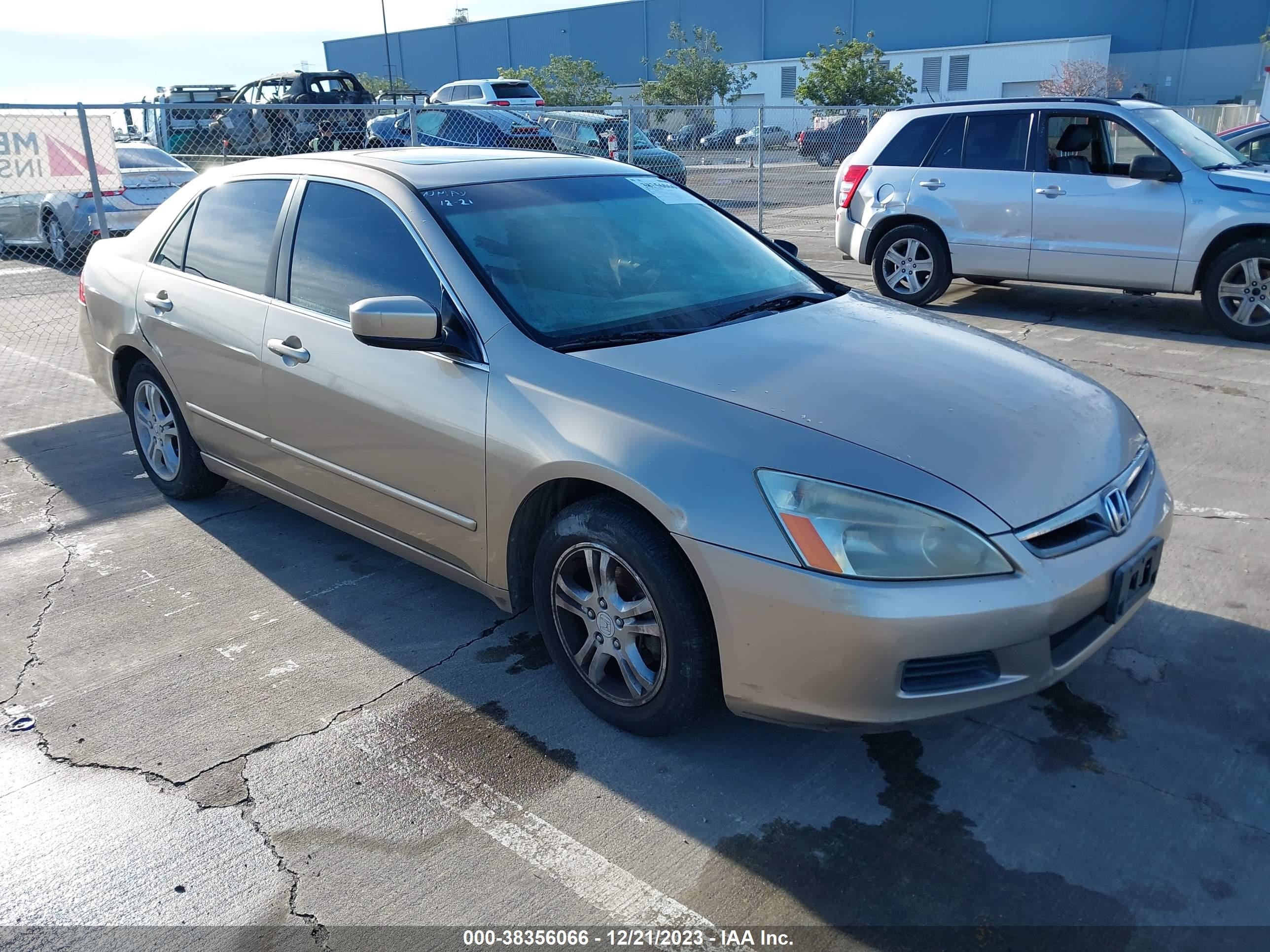 honda accord 2007 1hgcm56727a083259