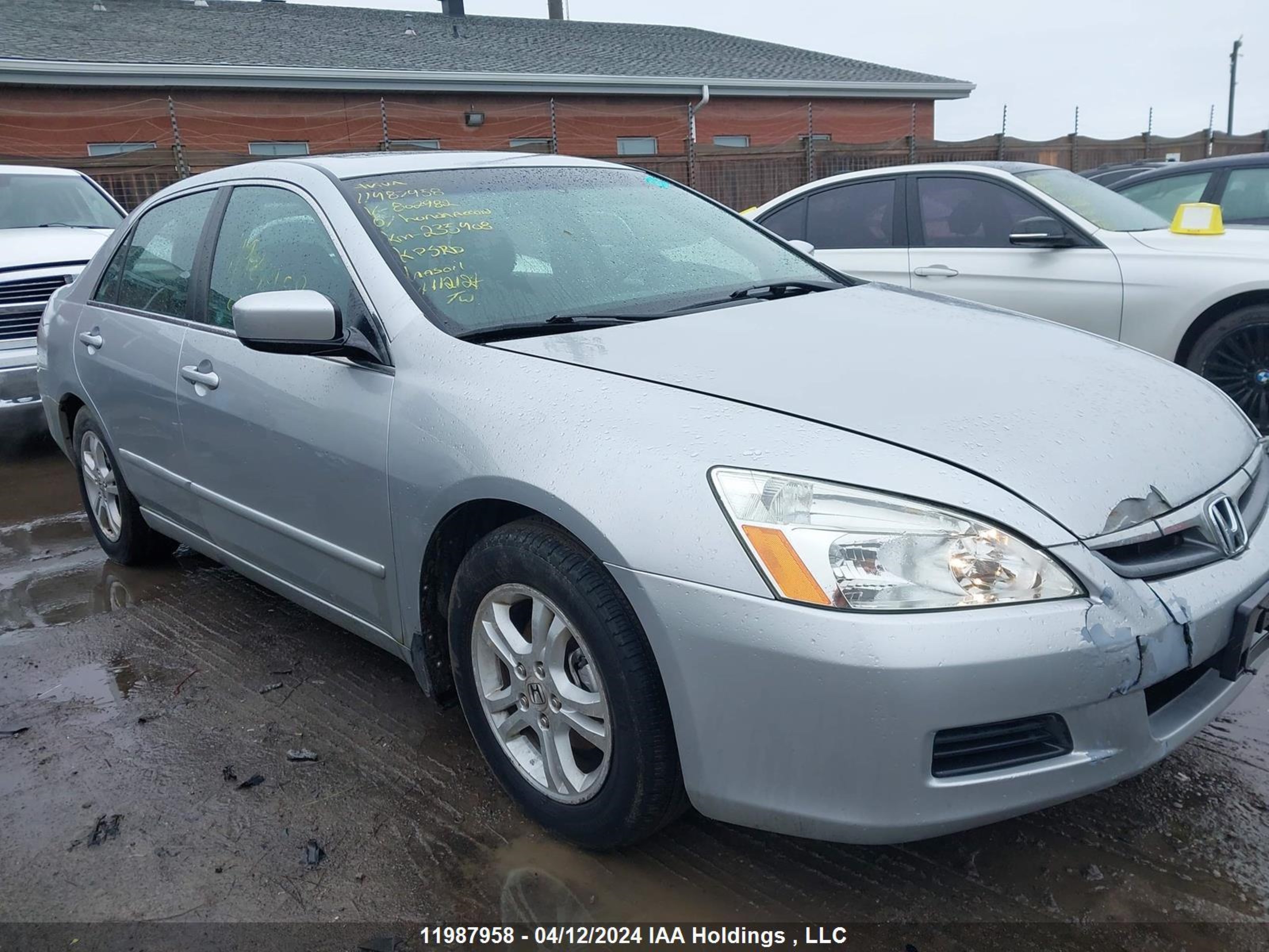 honda accord 2007 1hgcm56767a802982